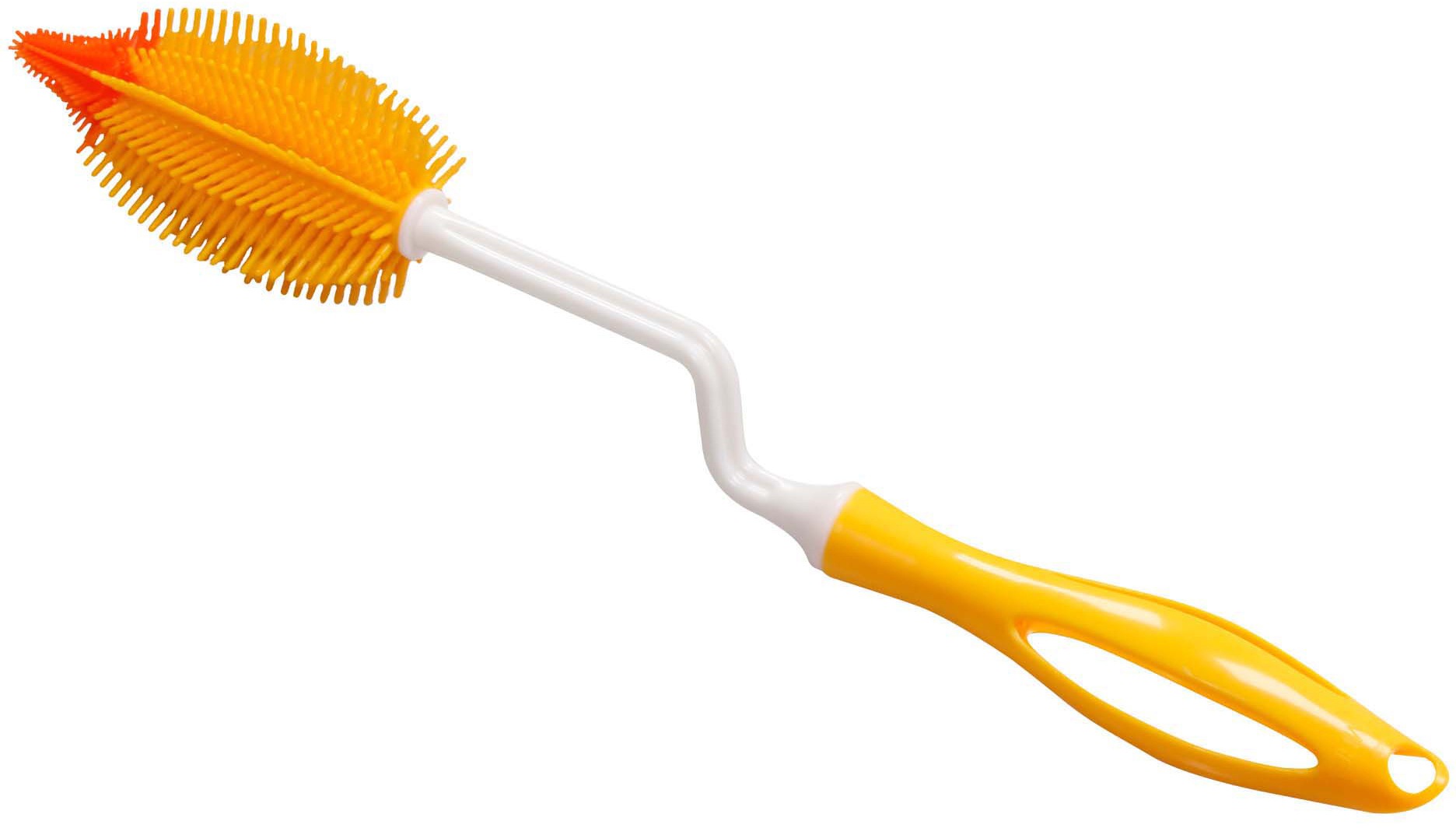 STONELINE Reinigungsbürste aus Silikon mit drehbarem Stiel