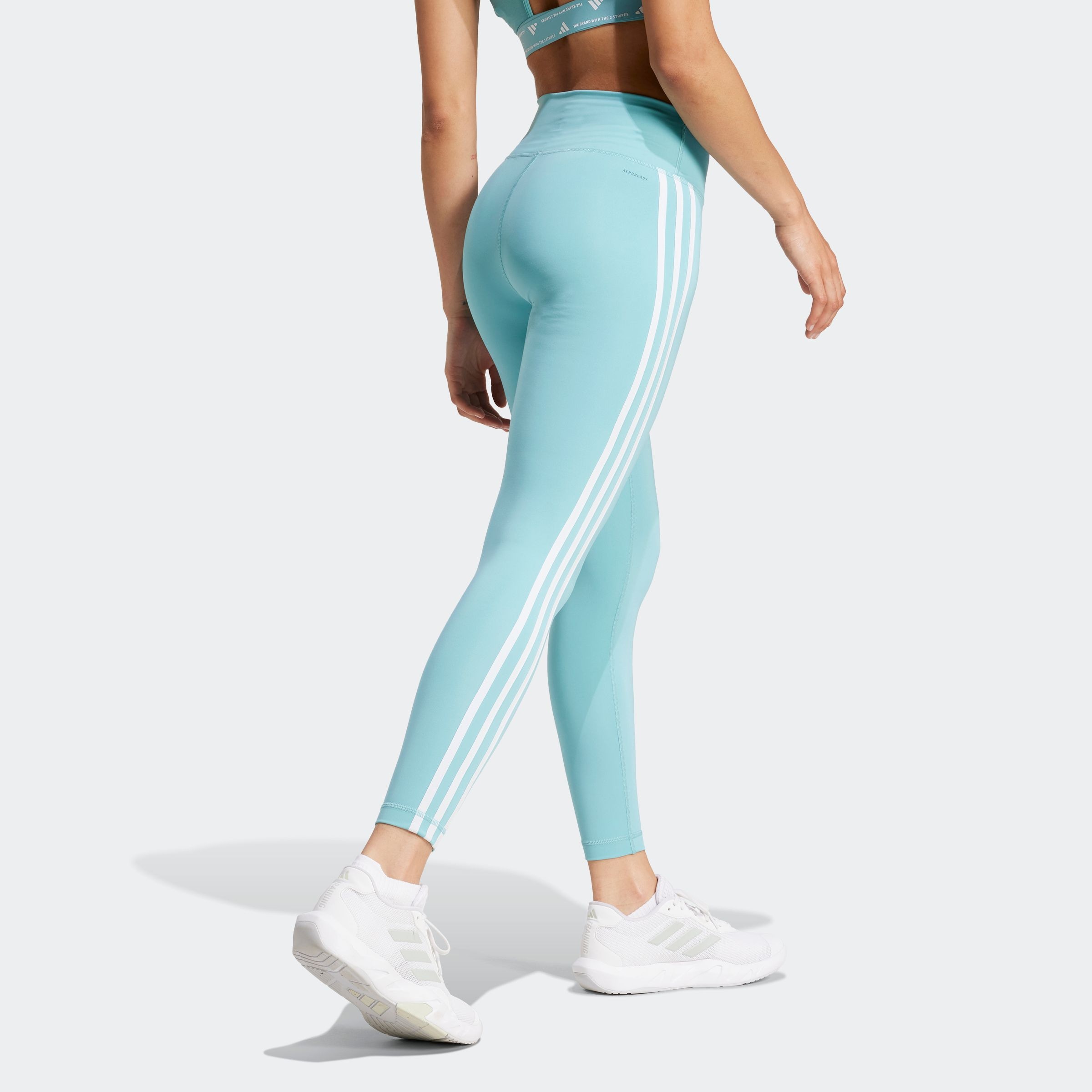 adidas Performance Trainingstights »TE 3S 78 TIG«, (1 tlg.), (atmungsaktiv, schnell trocknend)