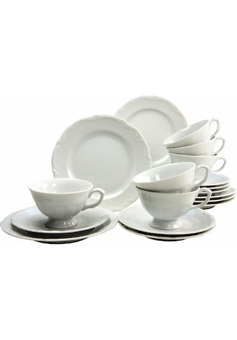 CreaTable Kaffeeservice »Geschirr-Set Maria Ther...