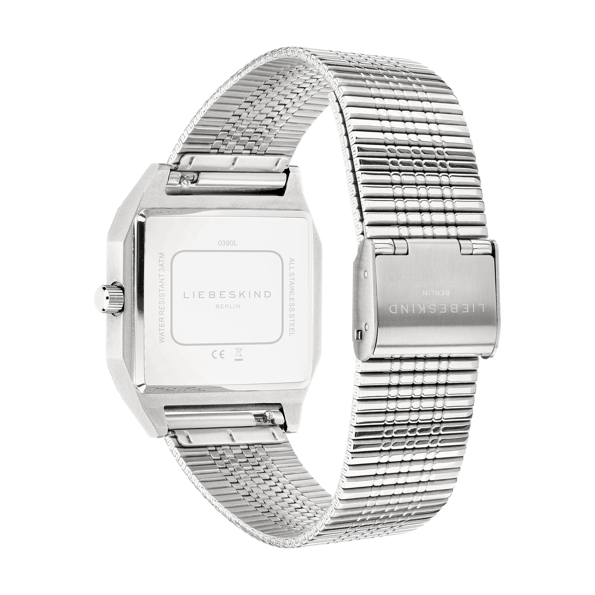 Liebeskind Berlin Quarzuhr »Vinyl Vision« Armbanduhr, Damenuhr, Edelstahlarmband, analog