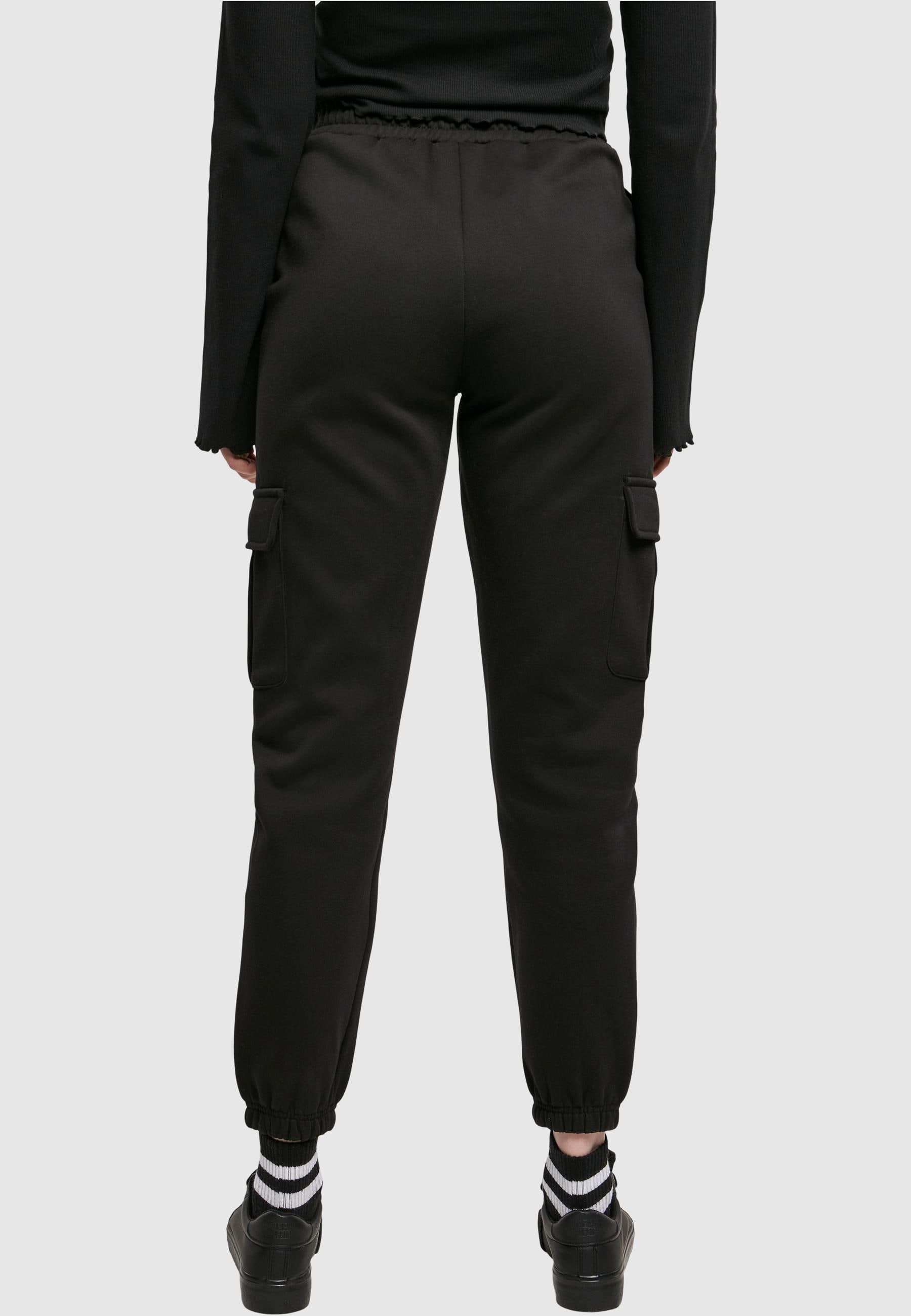 URBAN CLASSICS Jogginghose »Urban Classics Damen Ladies High Waist Cargo Sweat Pants«, (1 tlg.)