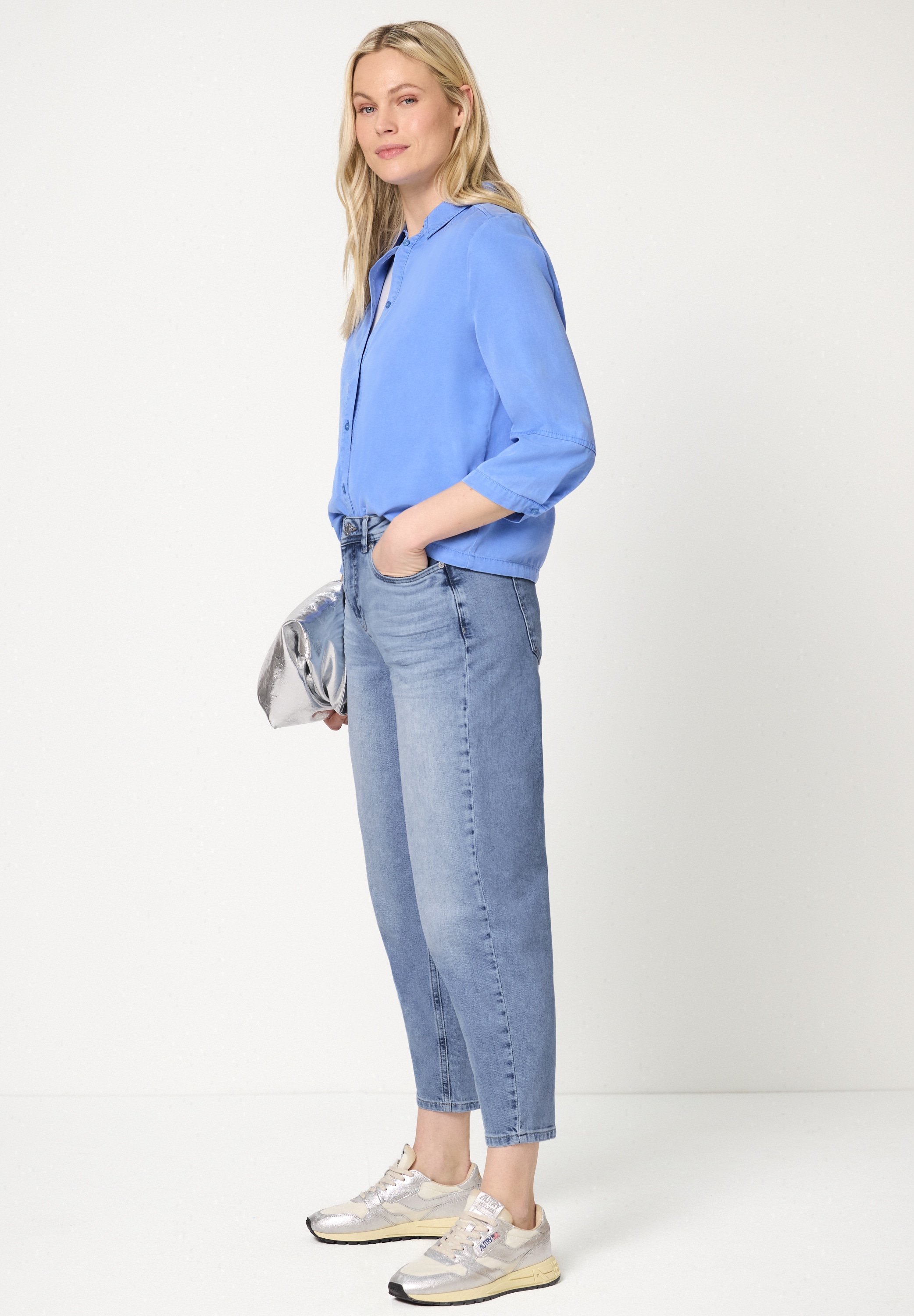 STREET ONE Comfort-fit-Jeans aus Baumwolle mit Stretchanteil