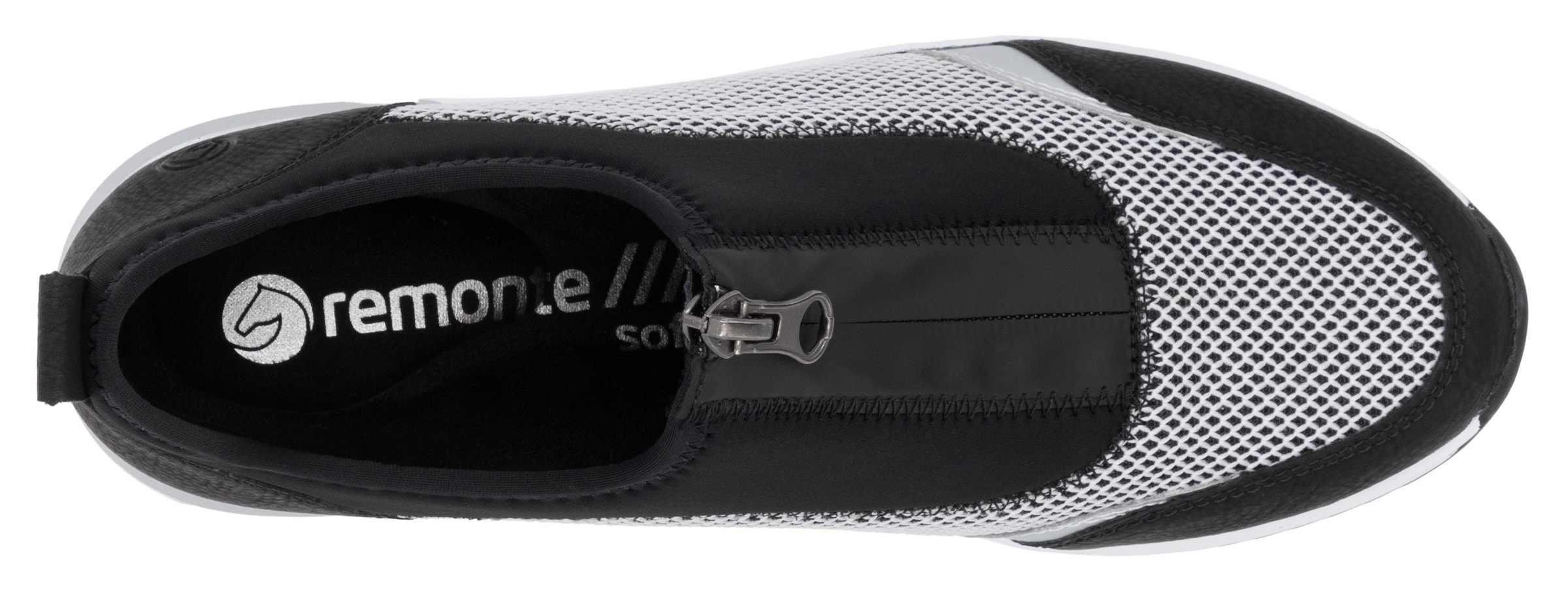 Remonte Slip-On Sneaker, Freizeitschuh, Halbschuh, Slipper in veganer Verarbeitung