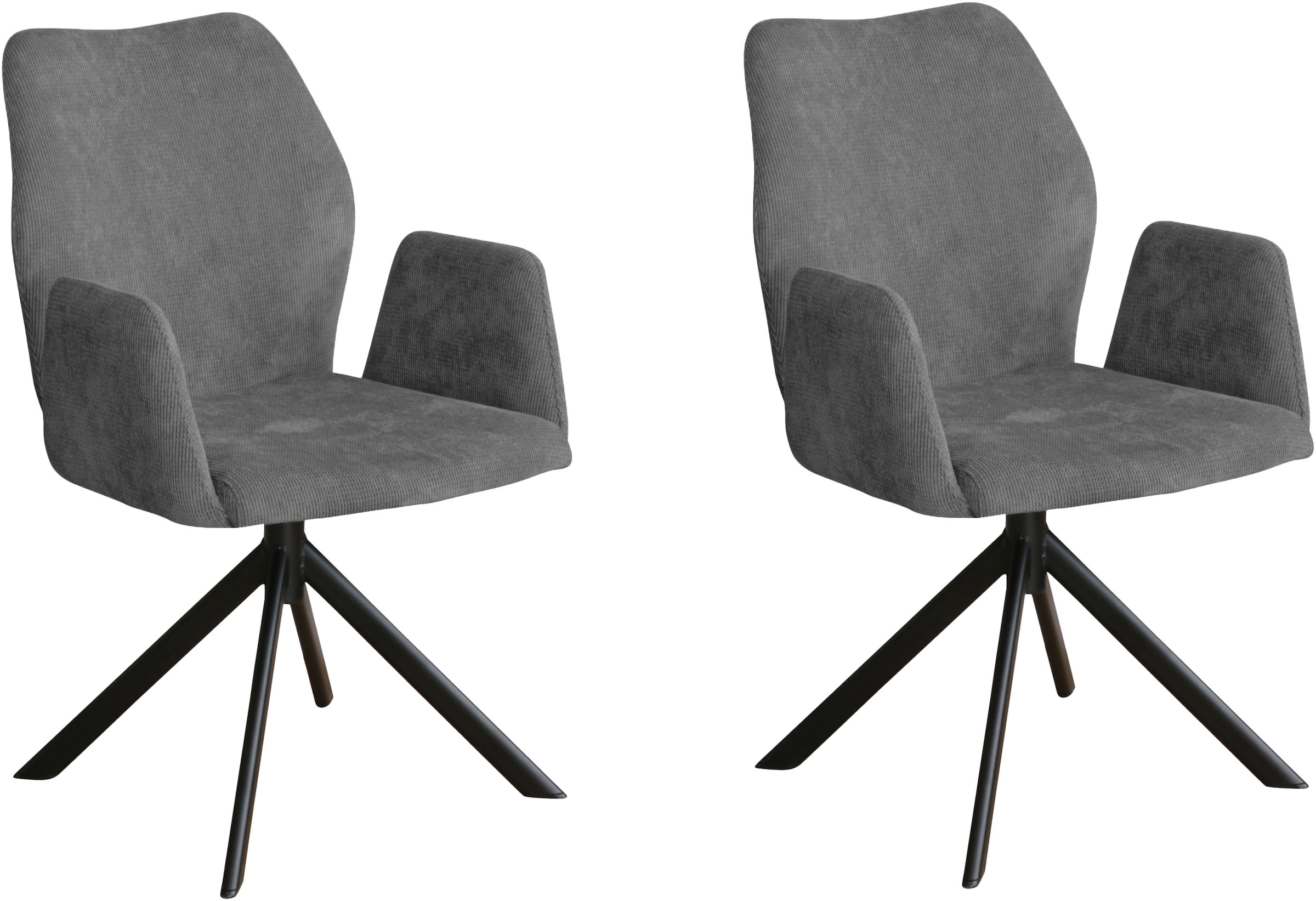 OTTO home Armlehnstuhl "Hacienda" () moderner Cord Bezug, 2er Set günstig online kaufen