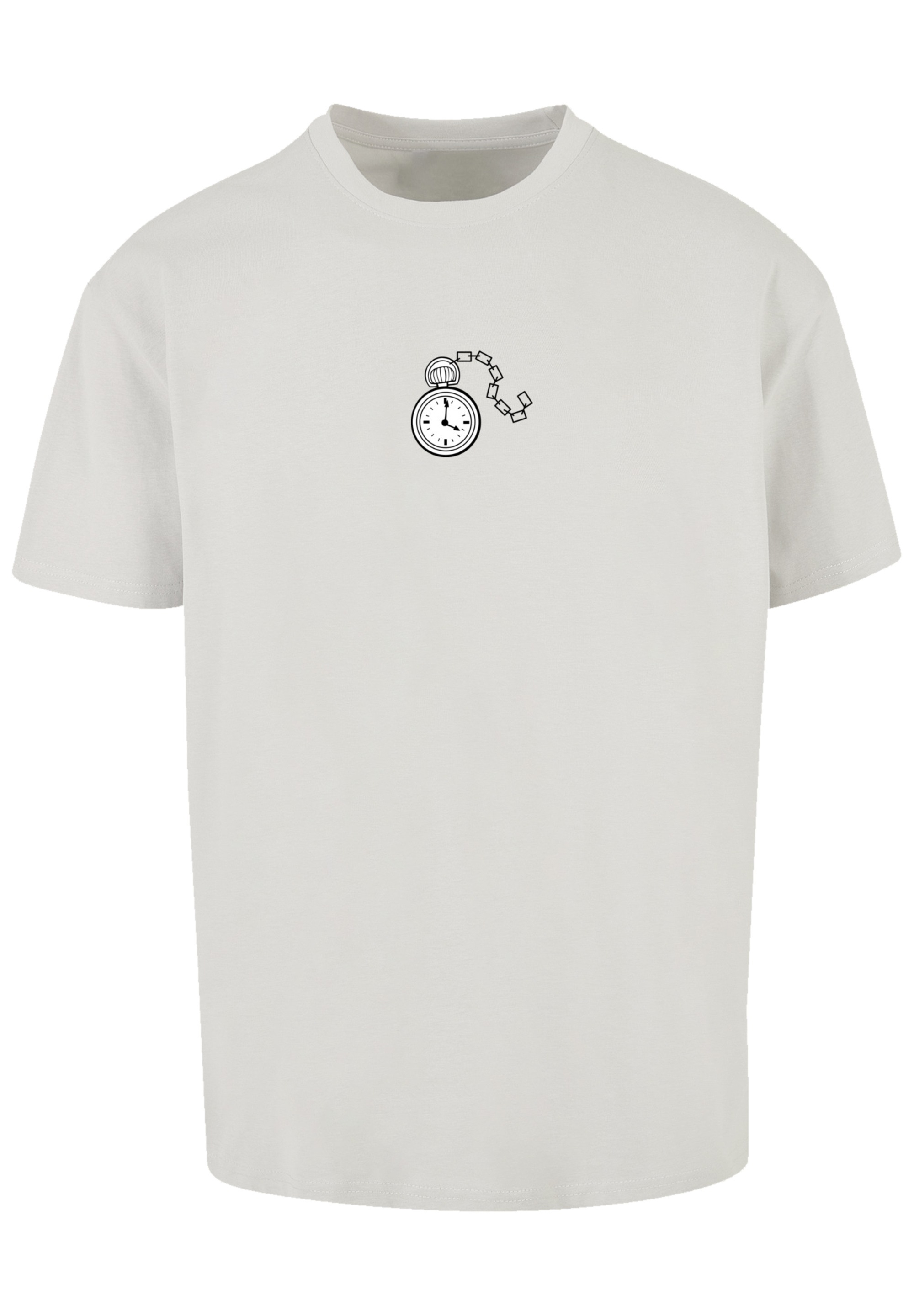 F4NT4STIC T-Shirt »Alice im Wunderland Uhr Hase«, Premium Qualität, Nostalgie, Kinderserie