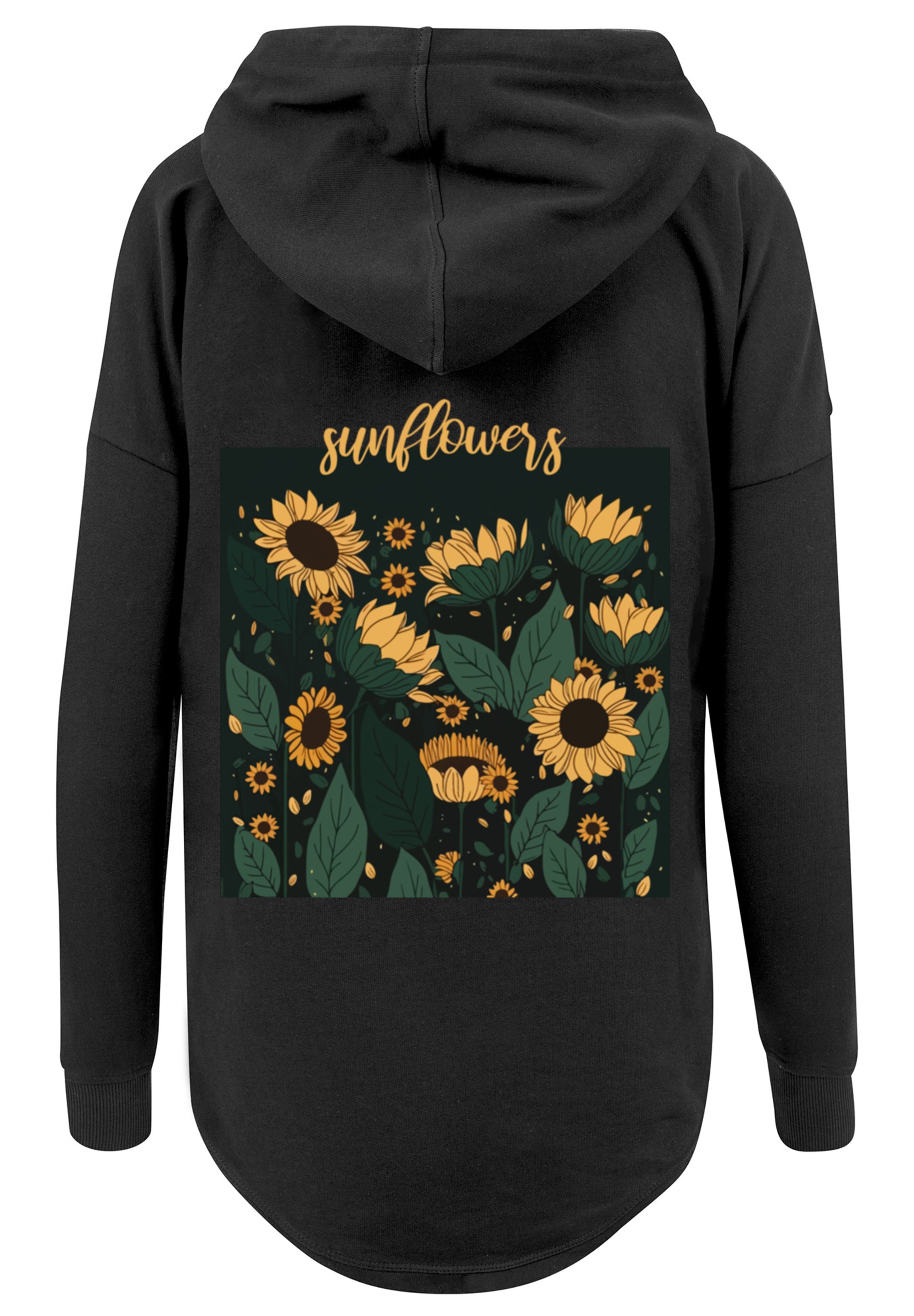 F4NT4STIC Kapuzenpullover Sonnenblumen Print günstig online kaufen