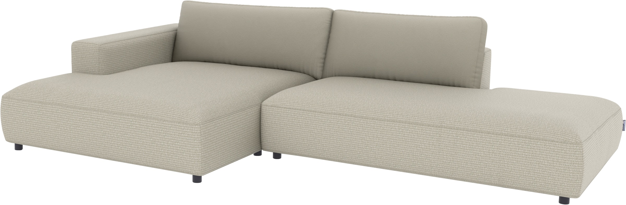 Musterring Ecksofa »Lucia«, verschiedene Farben, großer Longchair mit Armlehne, B330 x T190 cm