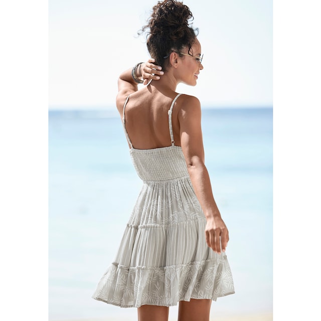 LASCANA Sommerkleid, mit Alloverdruck für kaufen | BAUR