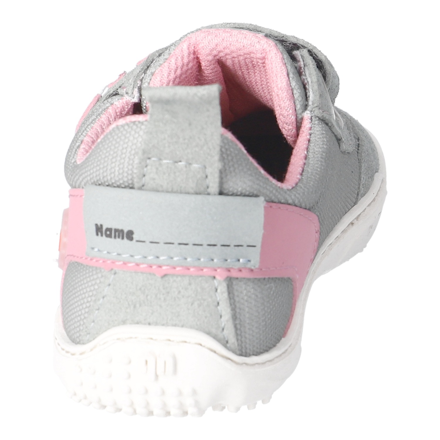 qnuffs Barfußschuh »Erle«  Klettschuh, Sneaker mit Nullsprenung, Größenschablone zum Download