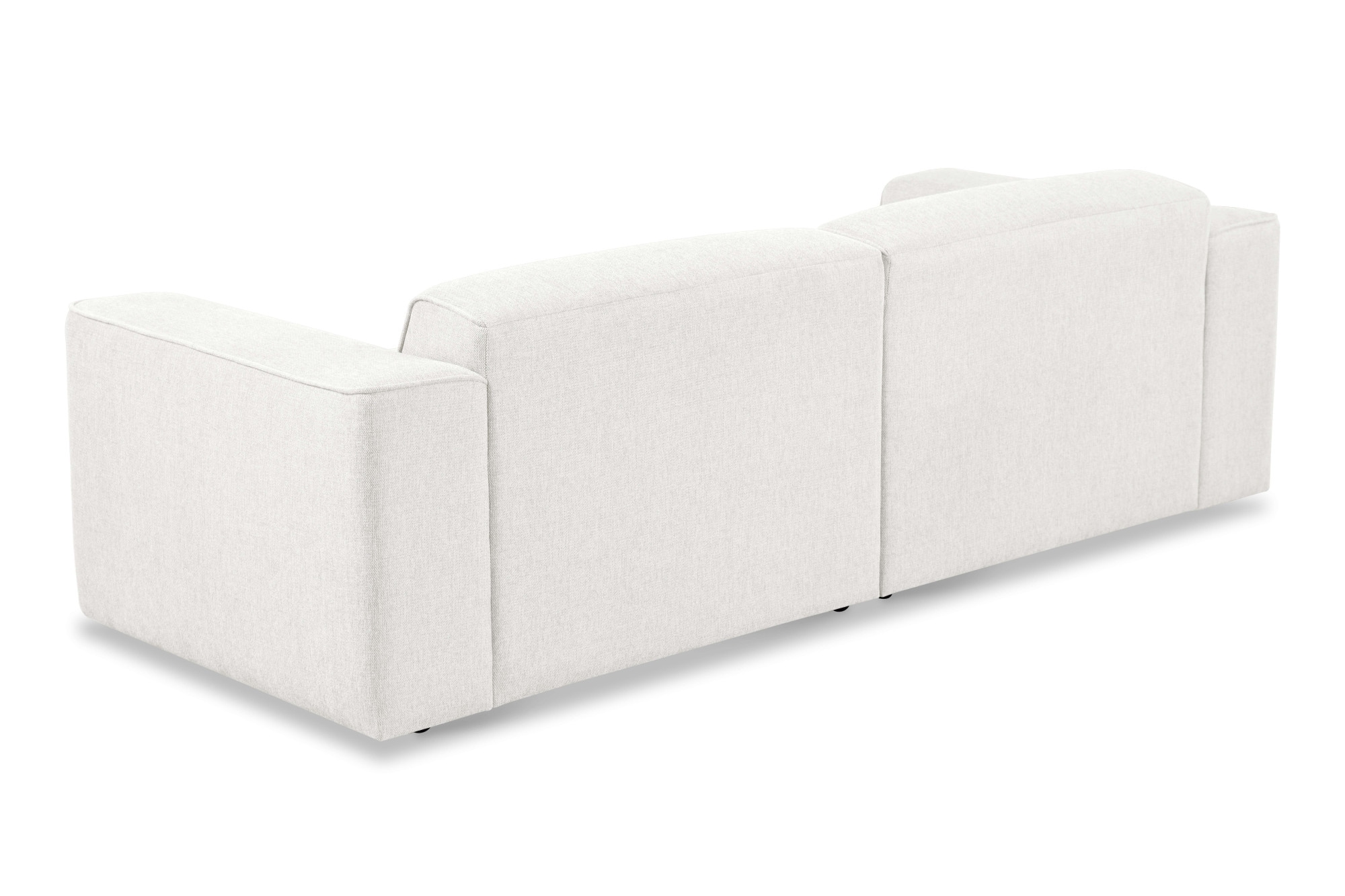 andas 3-Sitzer »Noord mit Kedernaht, Breite 232 cm«, Cord, Struktur, Webstoff, mit Wellenunterfederung, Massivholzrahmen