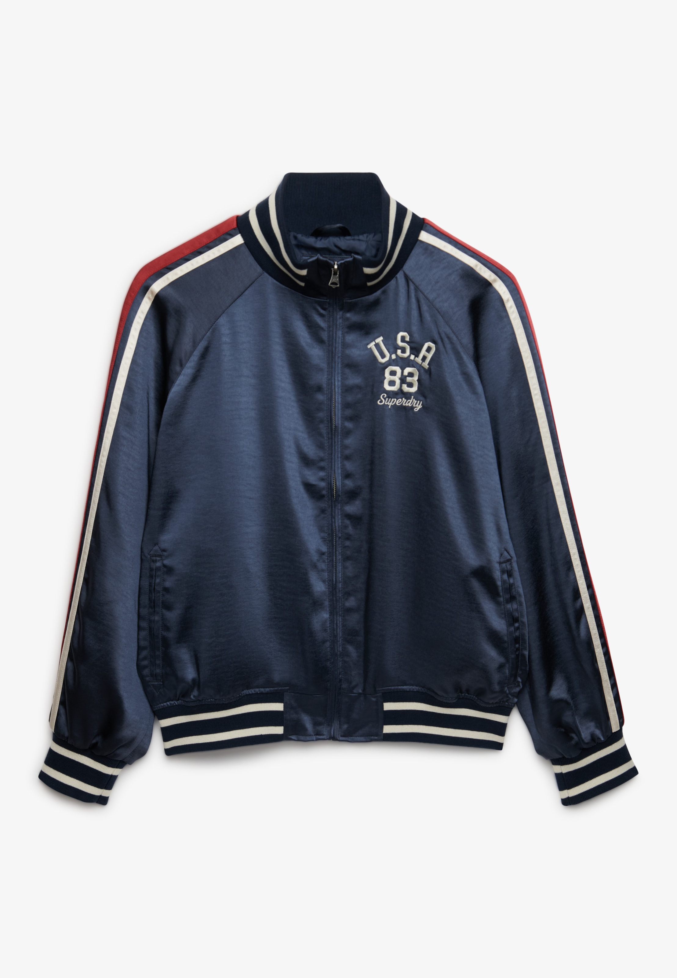 Superdry Blouson »SUIKA TRACK JACKET« Kunstfaser, oversize