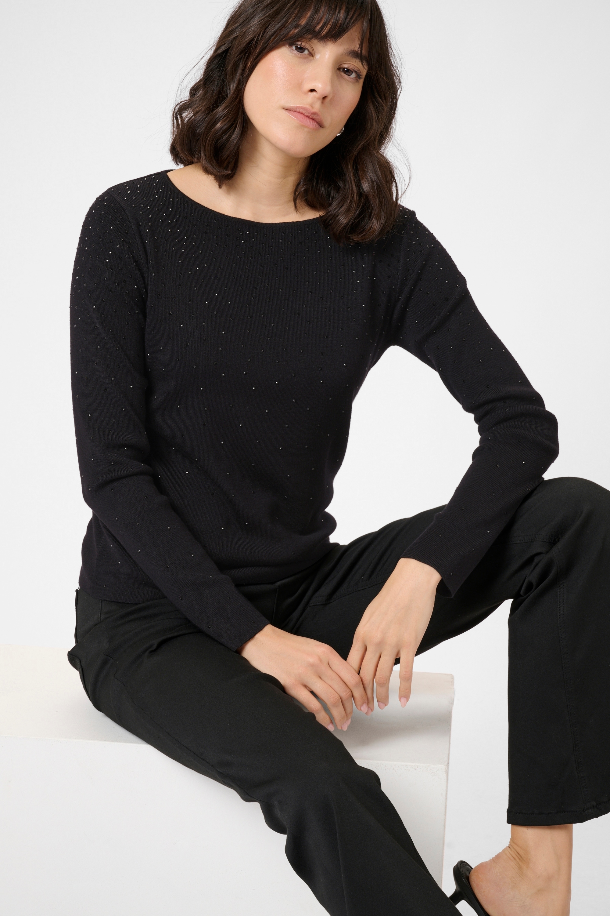KAFFE Strickpullover »Damen Strickpullover KAminna«