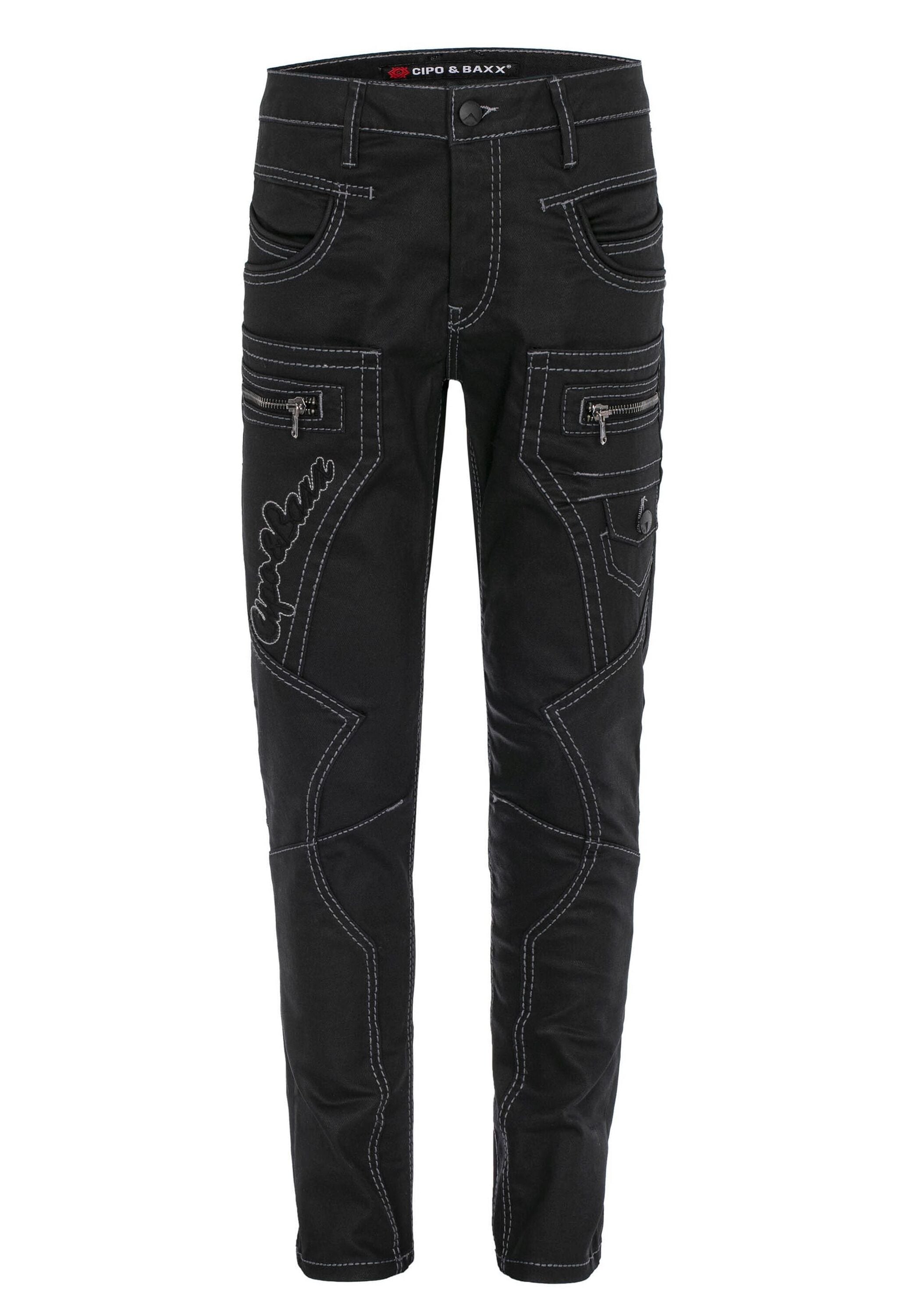 Cipo & Baxx Regular-fit-Jeans "Jeans", in Regular-Fit, CD-193 günstig online kaufen