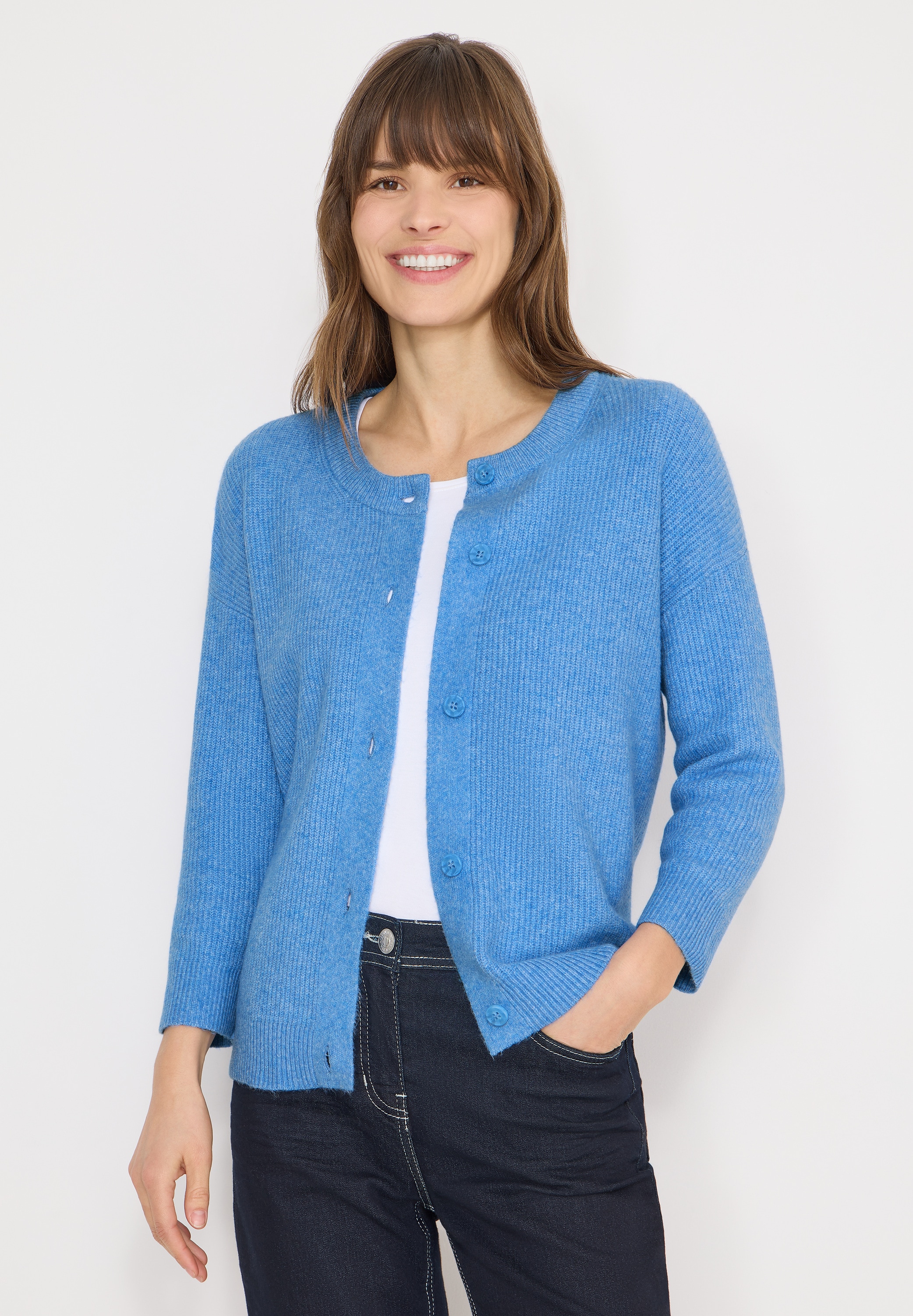 Cecil Cardigan mit 3/4 Ärmeln günstig online kaufen