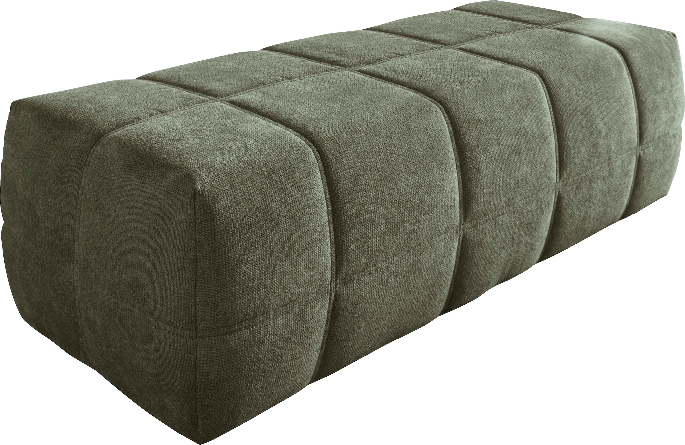 DOMO collection Hocker "BRANDON, komfortabel" große Ausführung passend zu "Brandon", auch in Cord