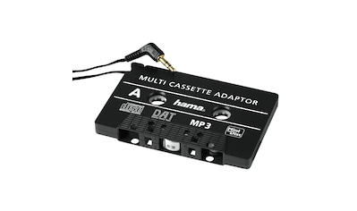 Hama Audio-Adapter »MP3-/CD-Kassetten-Adapter Kfz, Schwarz« kaufen