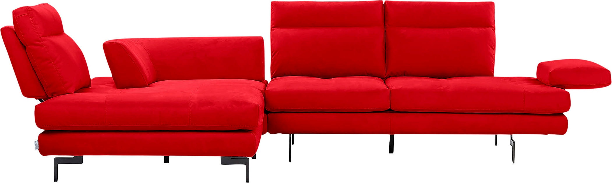 CALIA ITALIA Ecksofa "Toby Wing, B/T: 288/232 cm, Designsofa, Premium Sitzk günstig online kaufen