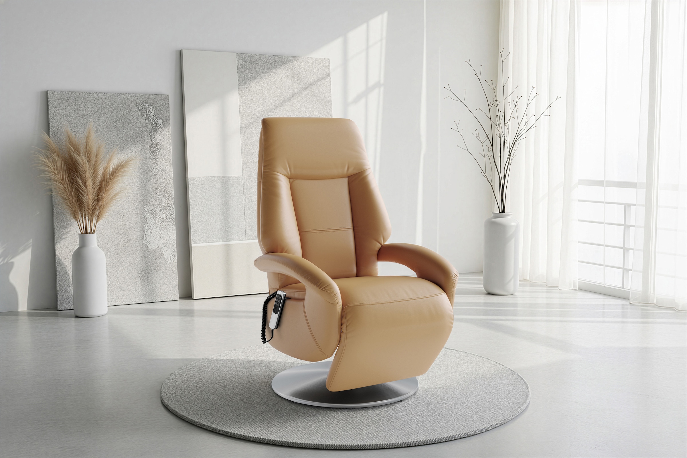sit&more TV-Sessel "Enjoy" in Grösse S, oder M, oder L, wahlweise mit Motor und Aufstehhilfe
