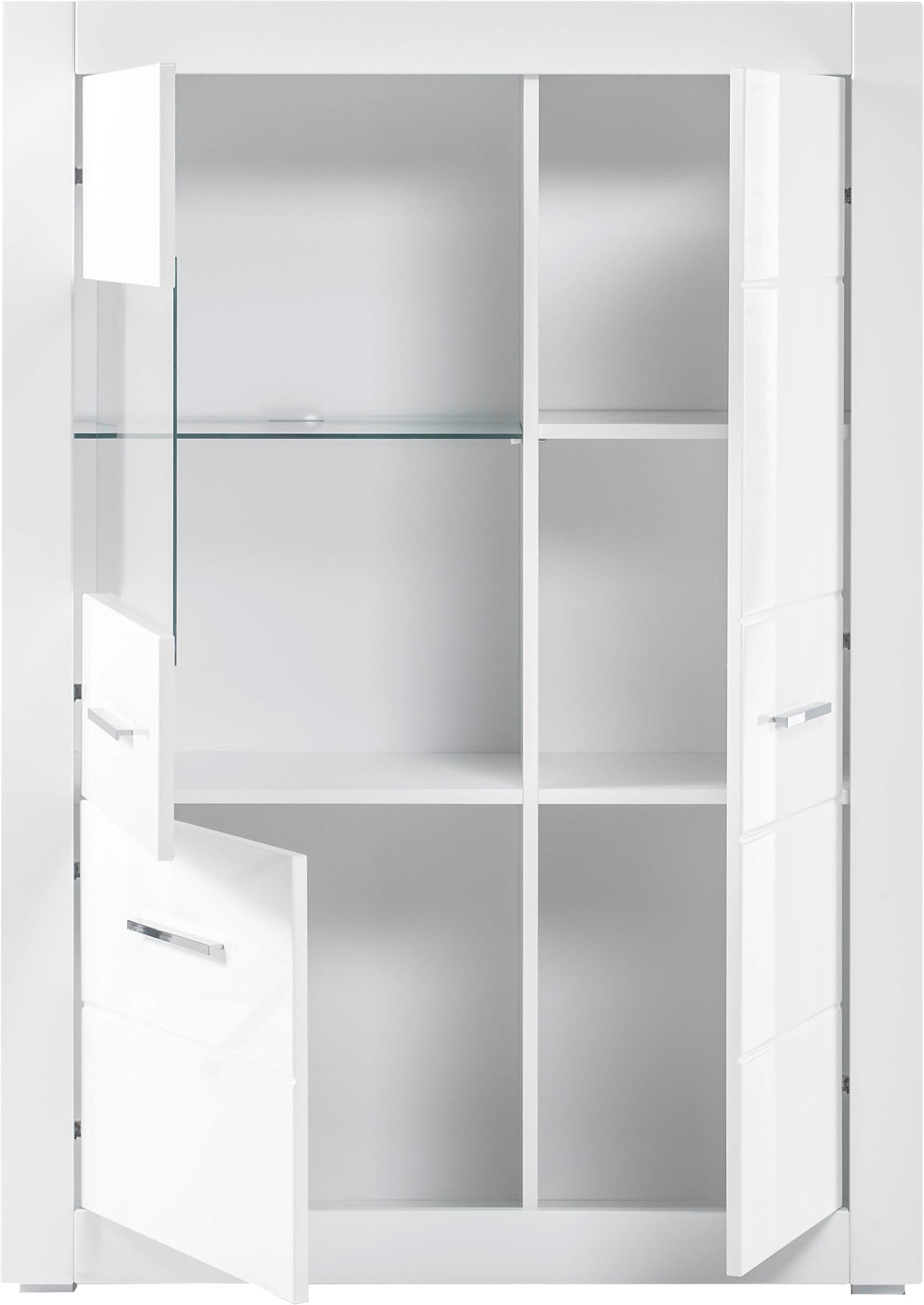 INOSIGN Vitrine »BIANCO«, Höhe 142 cm | BAUR