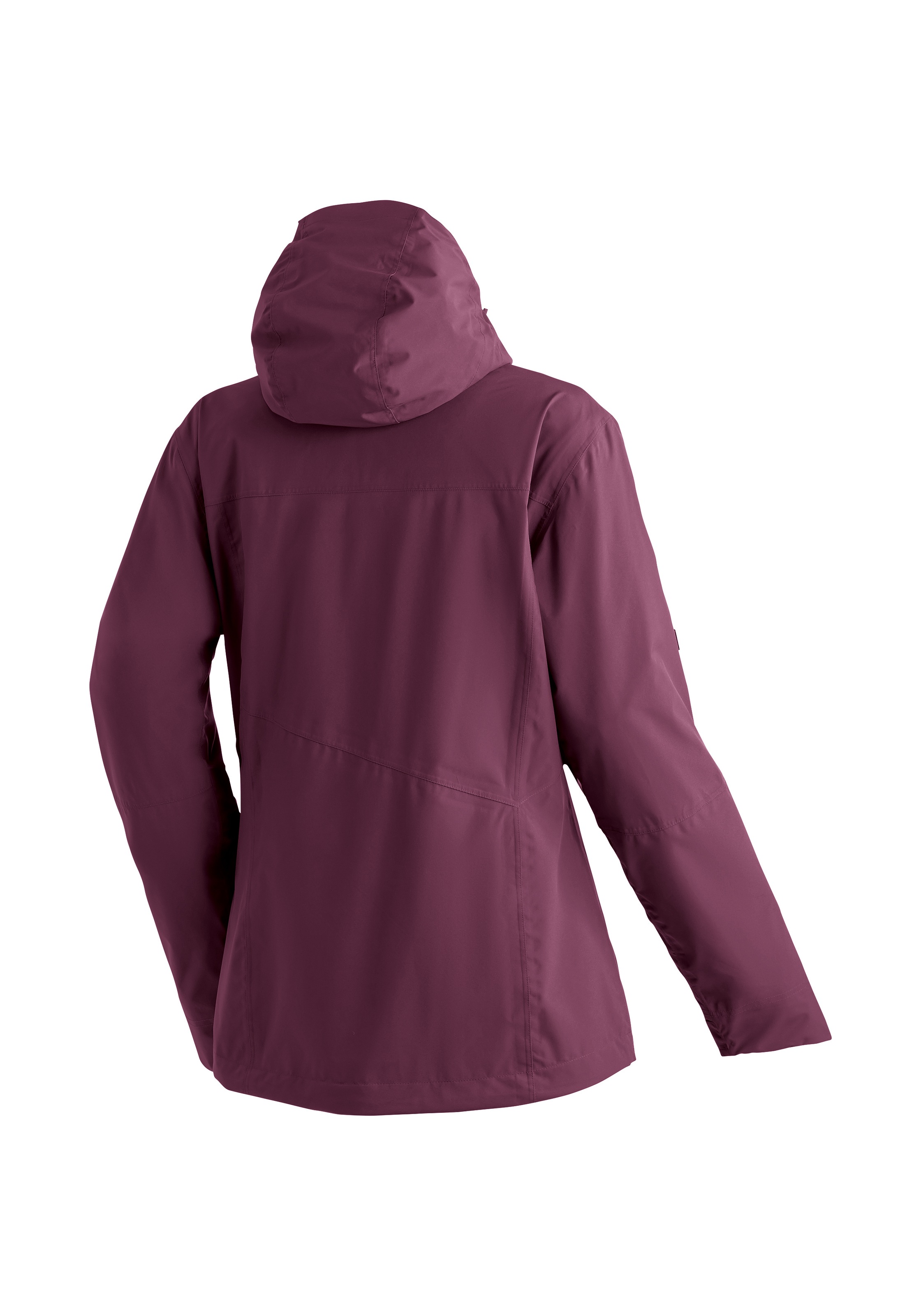 Maier Sports Funktionsjacke »Metor 3in1 W«, Damen Outdoorjacke, wasserdicht, RV-Taschen, Kapuze