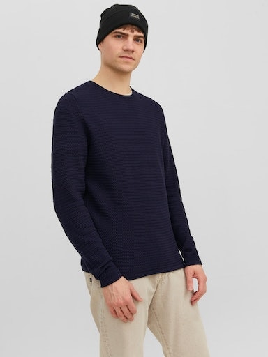 Rundhalspullover »JPRBLUMIGUEL KNIT CREW NECK NOOS«