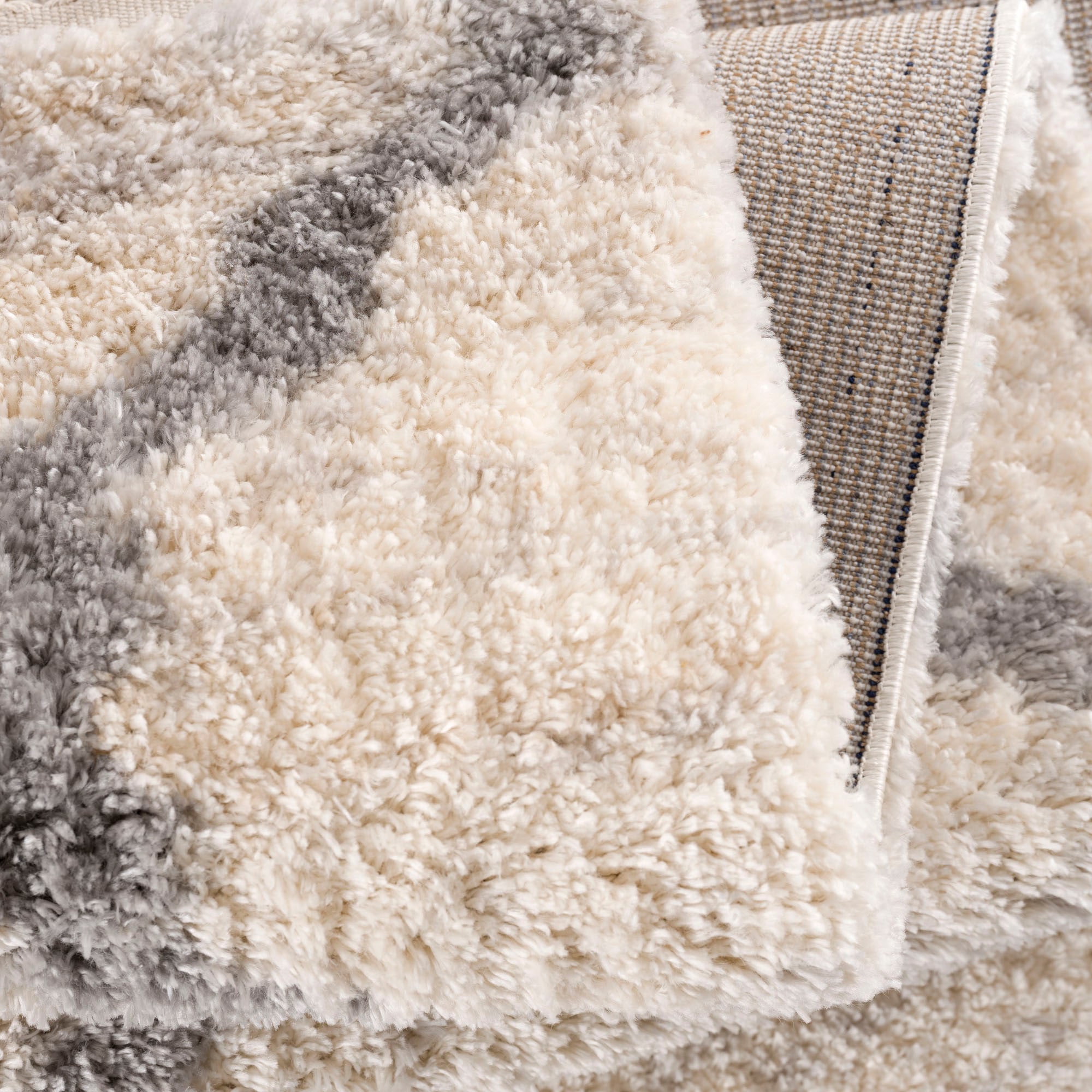 Sanat Hochflor-Teppich »Versay 1550«, rechteckig, 45 mm Höhe, Wohnzimmer, Langflor, Shaggy Teppich