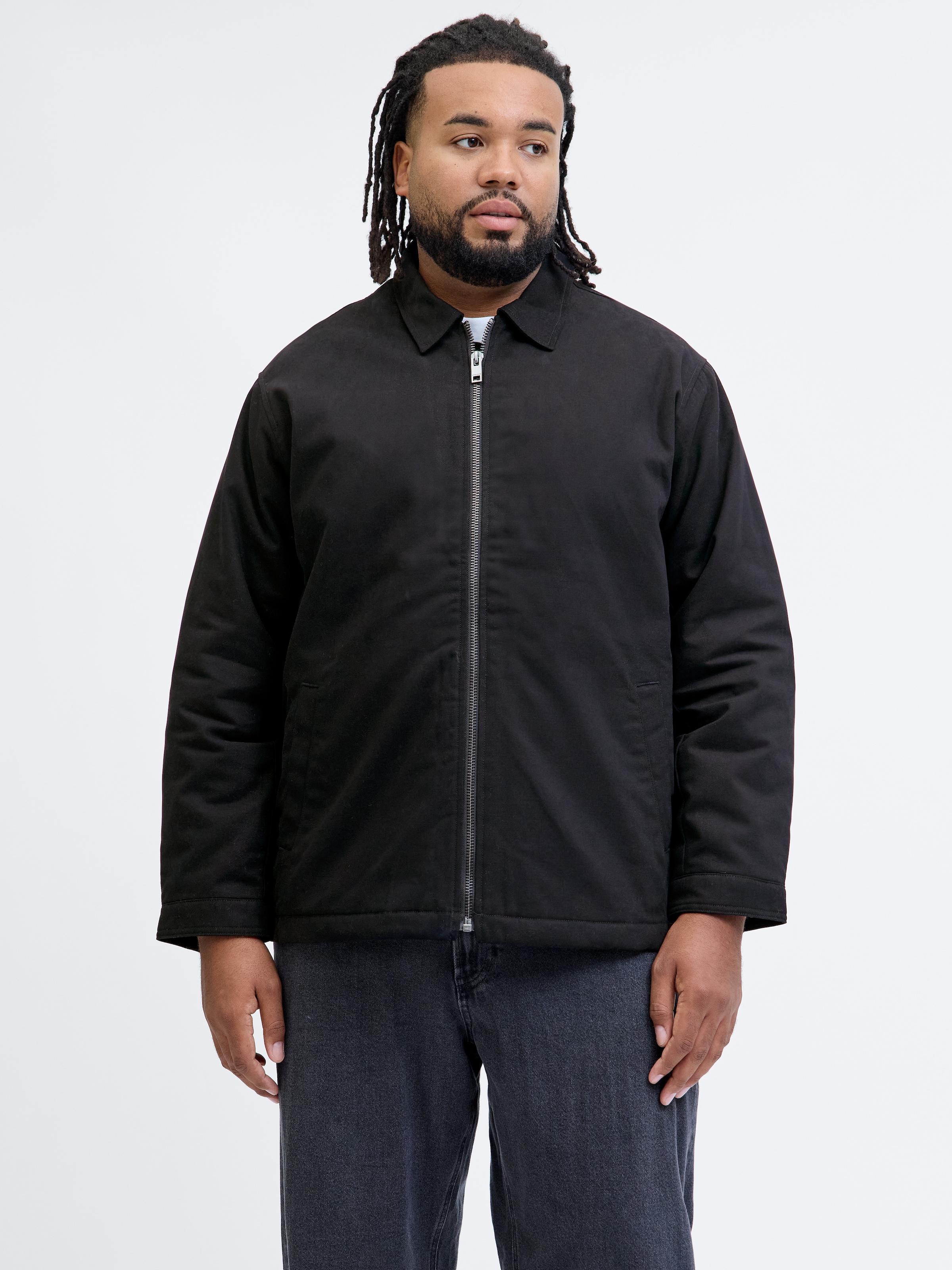 Jack & Jones PlusSize Outdoorjacke "JJEDOVER WORKER JACKET SN PLS", ohne Ka günstig online kaufen
