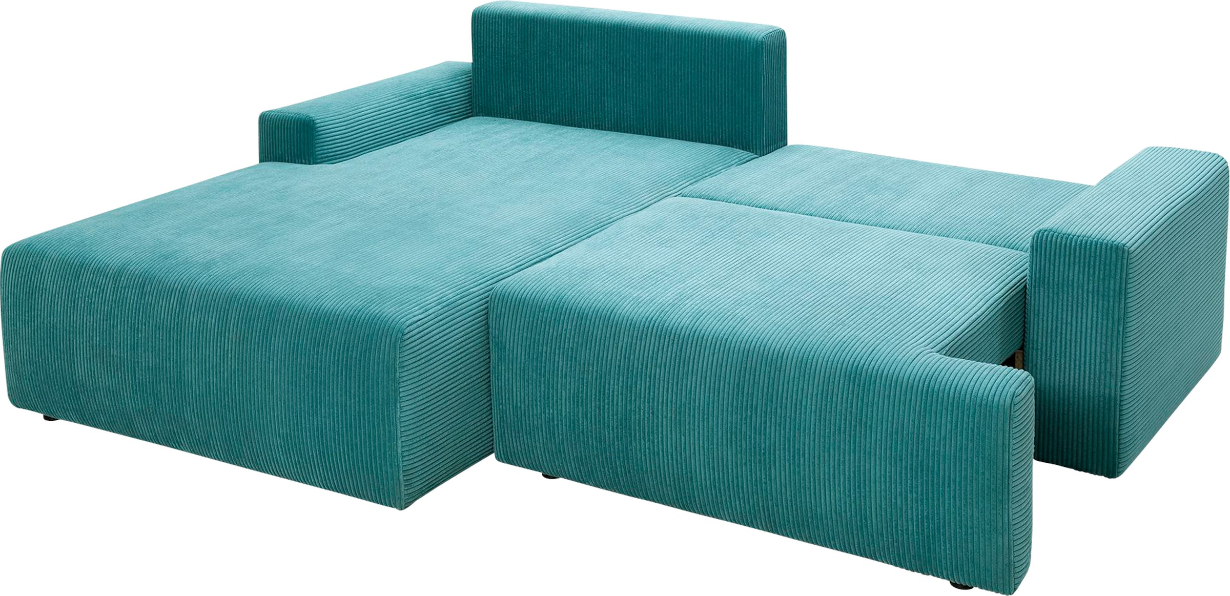 Bettkasten verschiedenen kaufen sofa | und inklusive »Orinoko«, Ecksofa Cord-Farben fashion BAUR exxpo Bettfunktion - in