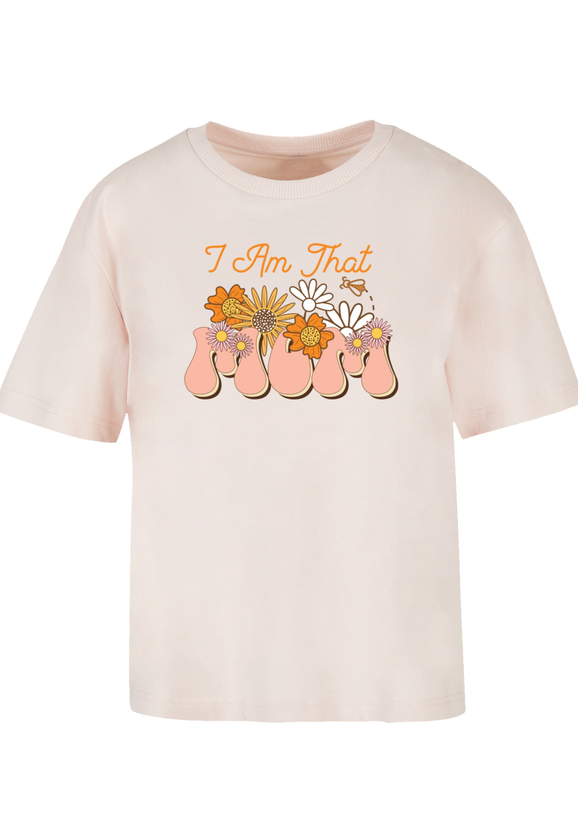 F4NT4STIC T-Shirt »Muttertag Blumen Mama«, Premium Qualität