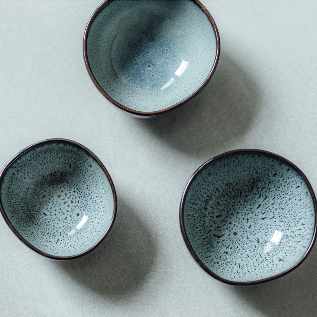 like. by Villeroy & Boch Schale »Suppenbol Lave 280 ml 4er Set grau«