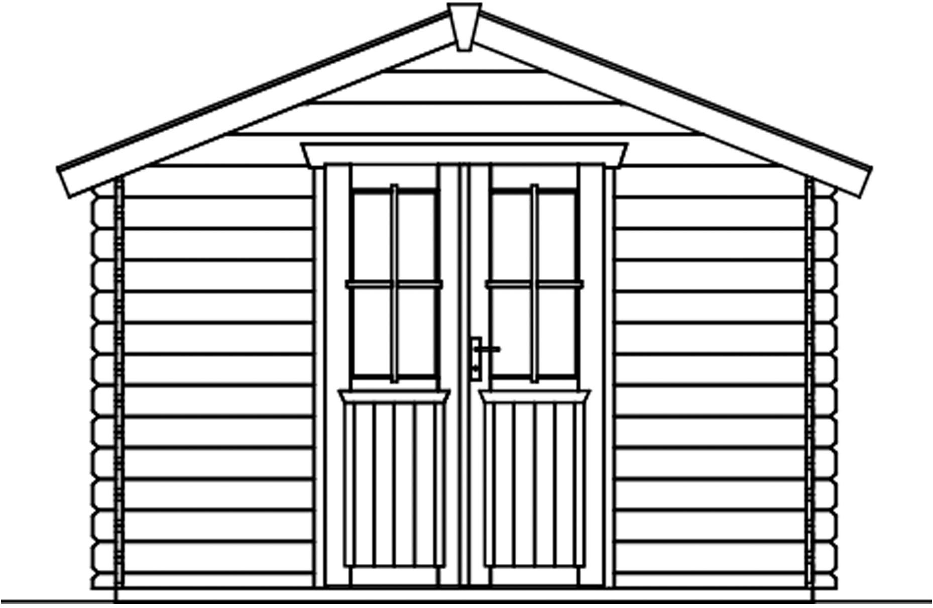 Skanholz Gartenhaus »Faro 1«