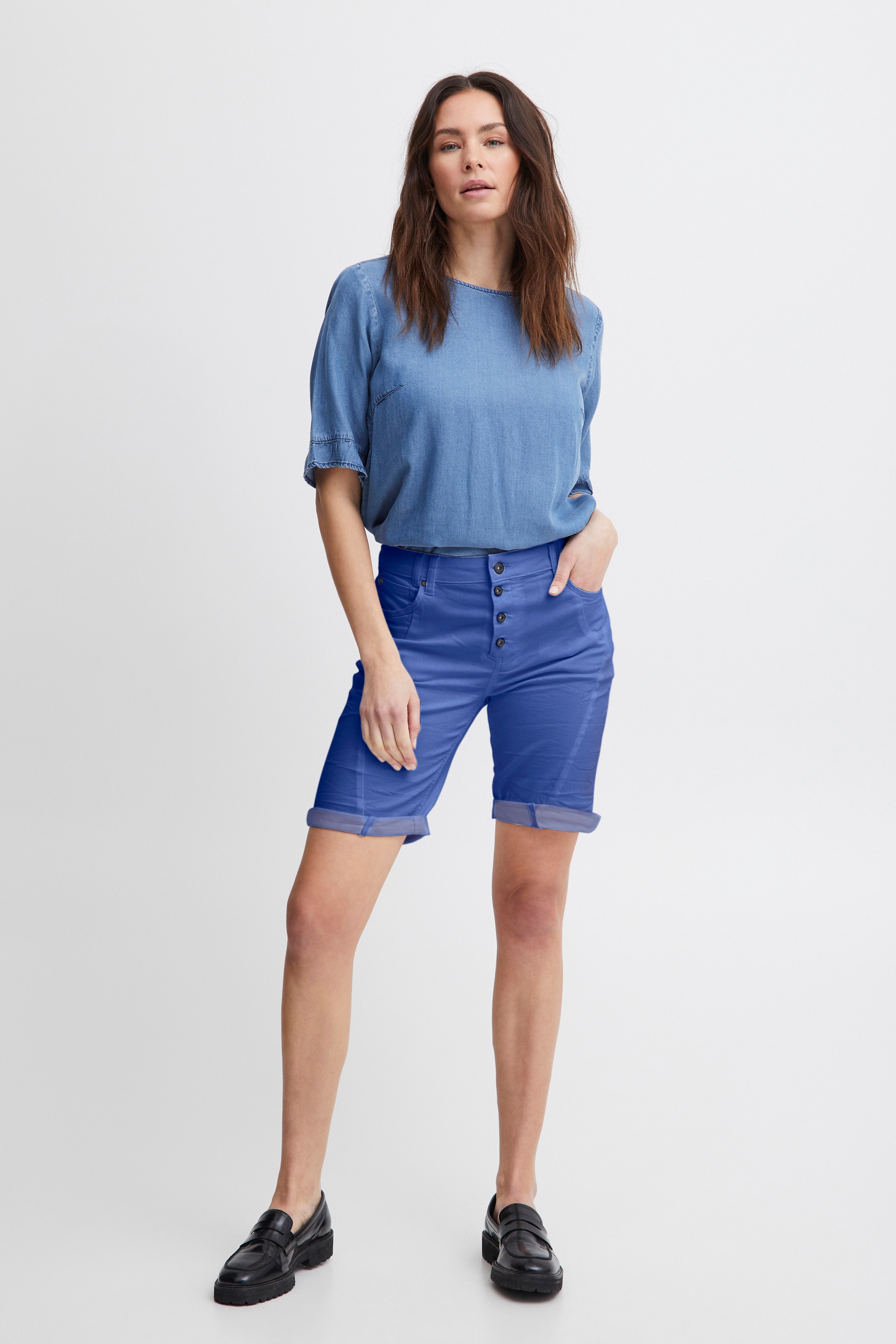 Pulz Jeans Stoffhose »Damen Casual Hose PZROSITA«