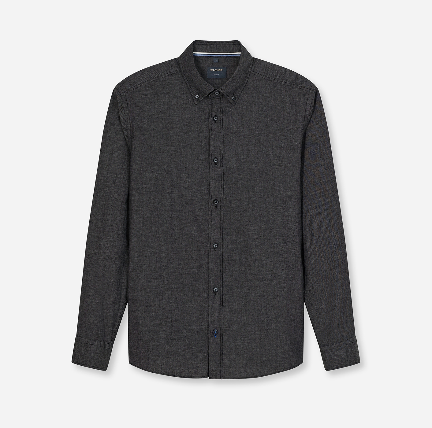 OLYMP Langarmhemd, Button-down-Kragen, regular fit, casual günstig online kaufen