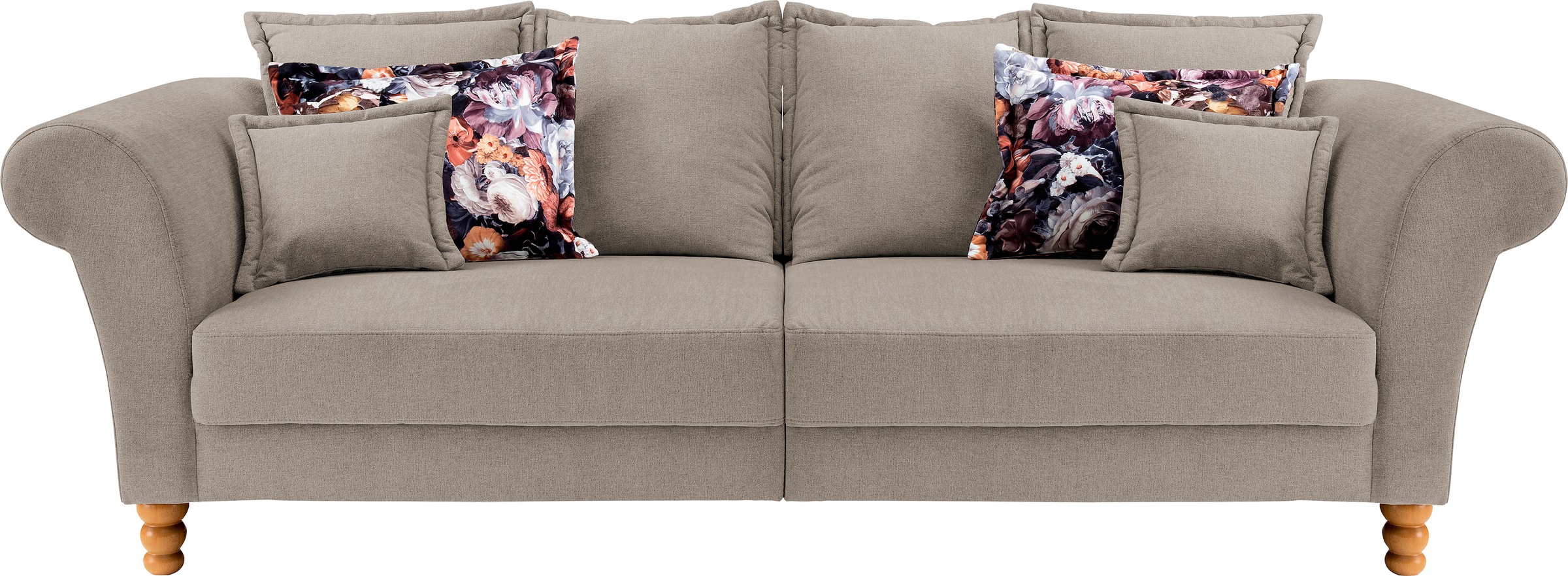 Home affaire Big-Sofa "Tassilo Mega Sofa mit viel Platz, bequem durch Kalts günstig online kaufen