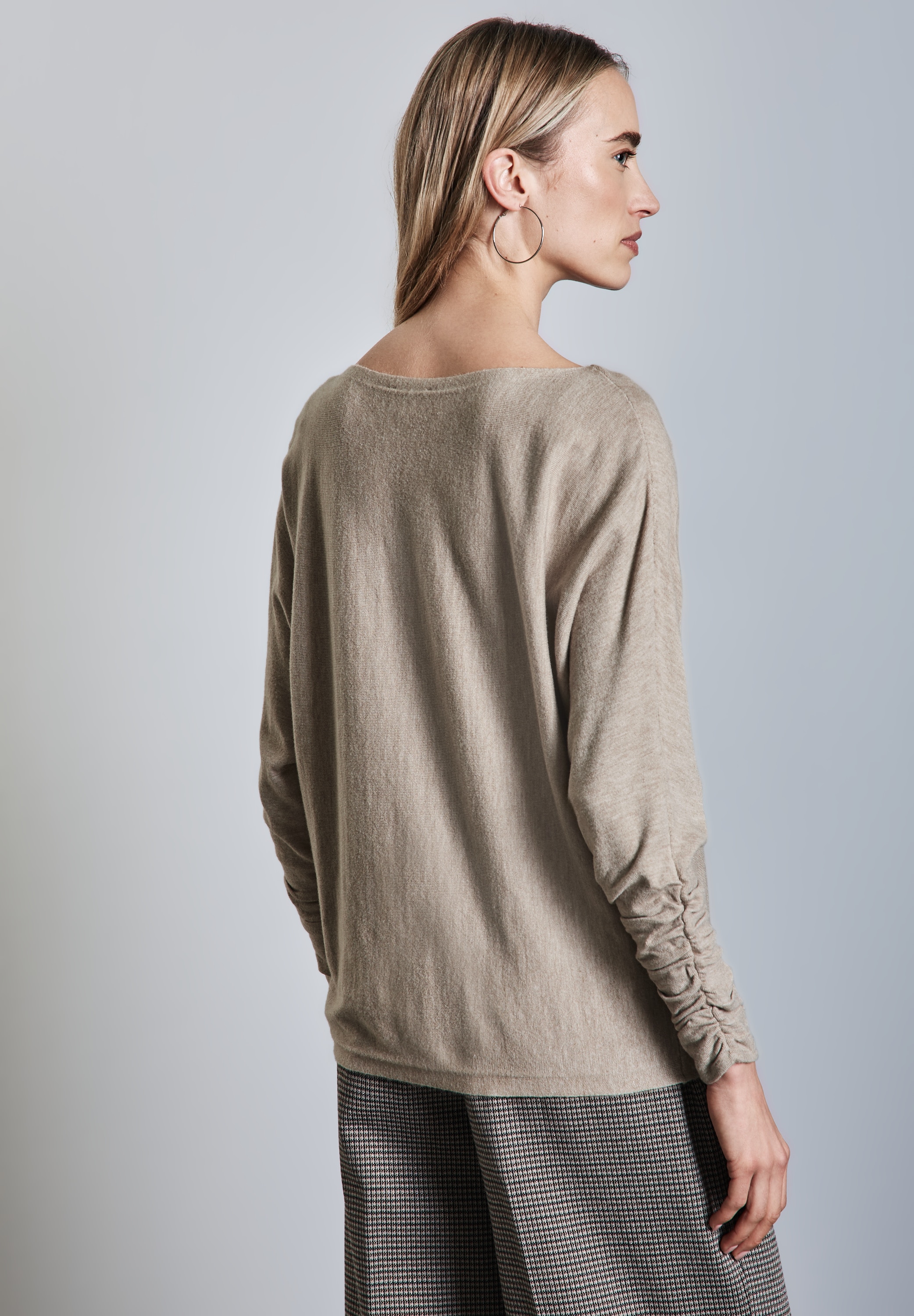 STREET ONE Strickpullover, mit U-Boot-Ausschnitt