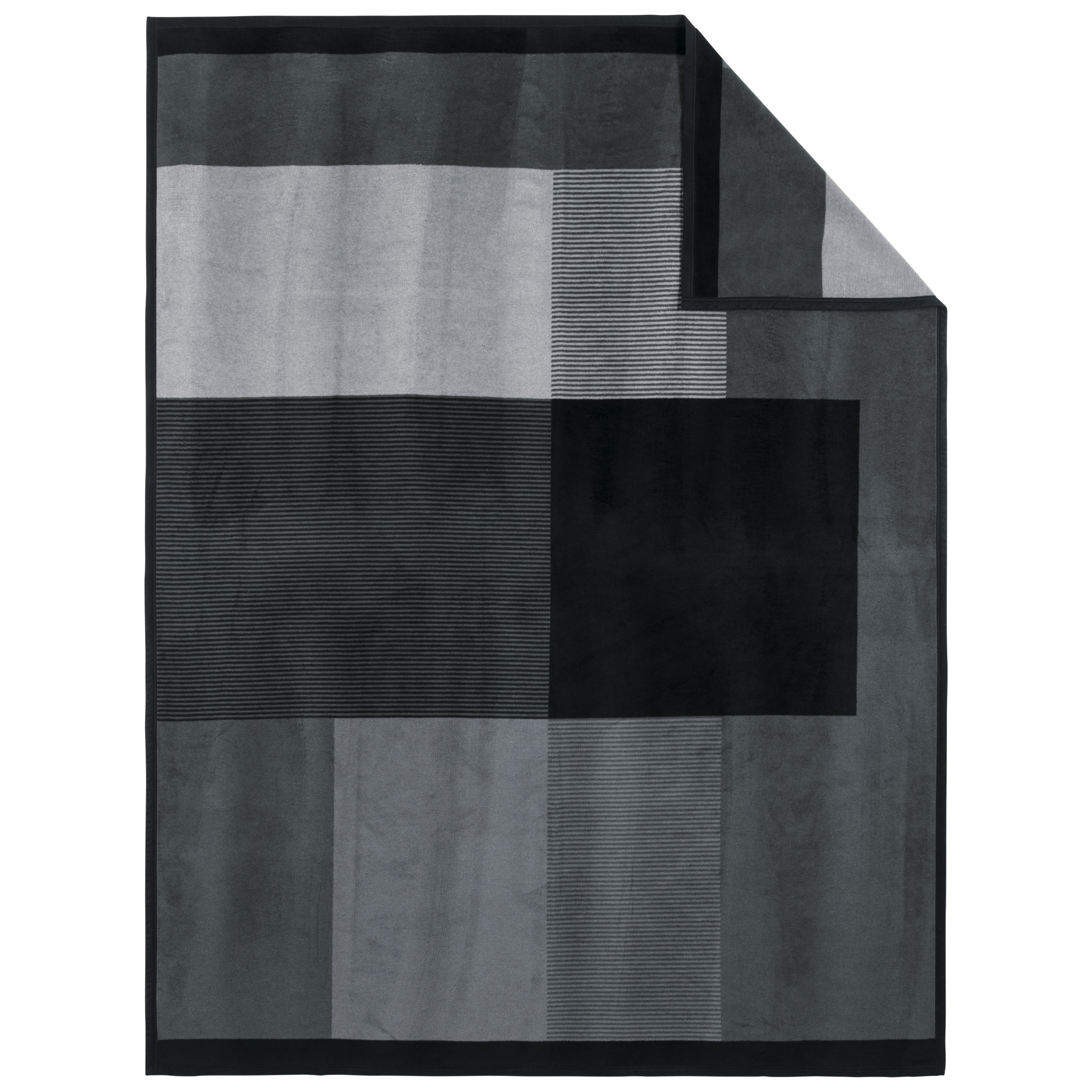 IBENA Wohndecke »Pola« Modernes Patchwork-Design