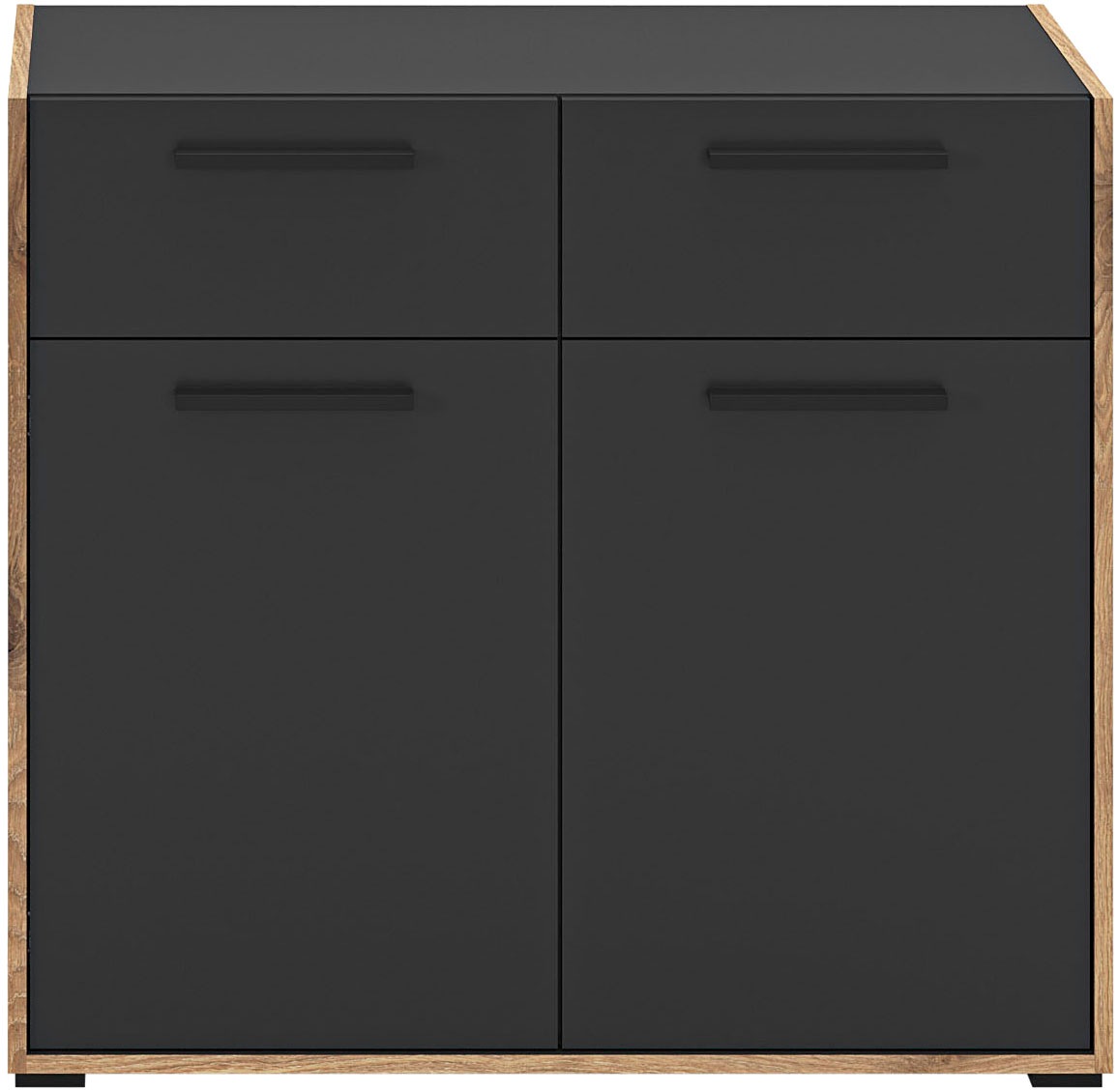 INOSIGN Kommode »MUSTA, Breite: 95cm, 2 Schubkästen, 2 Türen, 4 Fächer«, Anrichte, Sideborad, Highboard, Schrank, Schuhkommode, Flurkommode