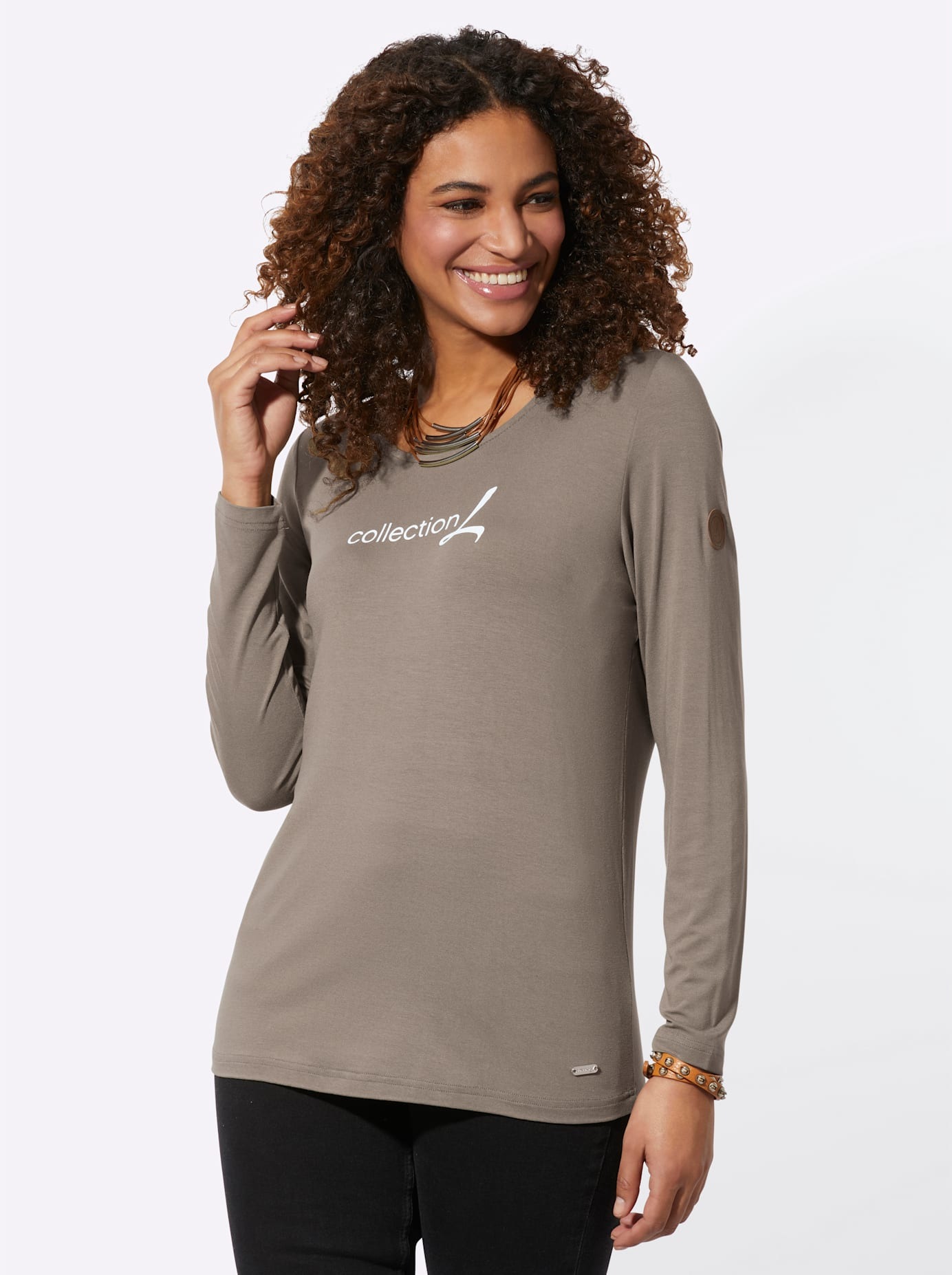 Casual Looks Langarmshirt "Shirt", (1 tlg.) günstig online kaufen