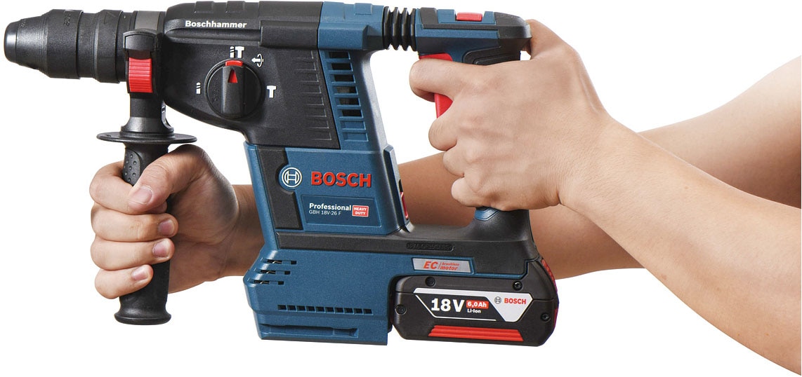 Bosch Professional Akku-Bohrhammer »»GBH 18V-26F««, mit SDS plus GBH 18V-26F, ohne Akku, ohne Ladegerät