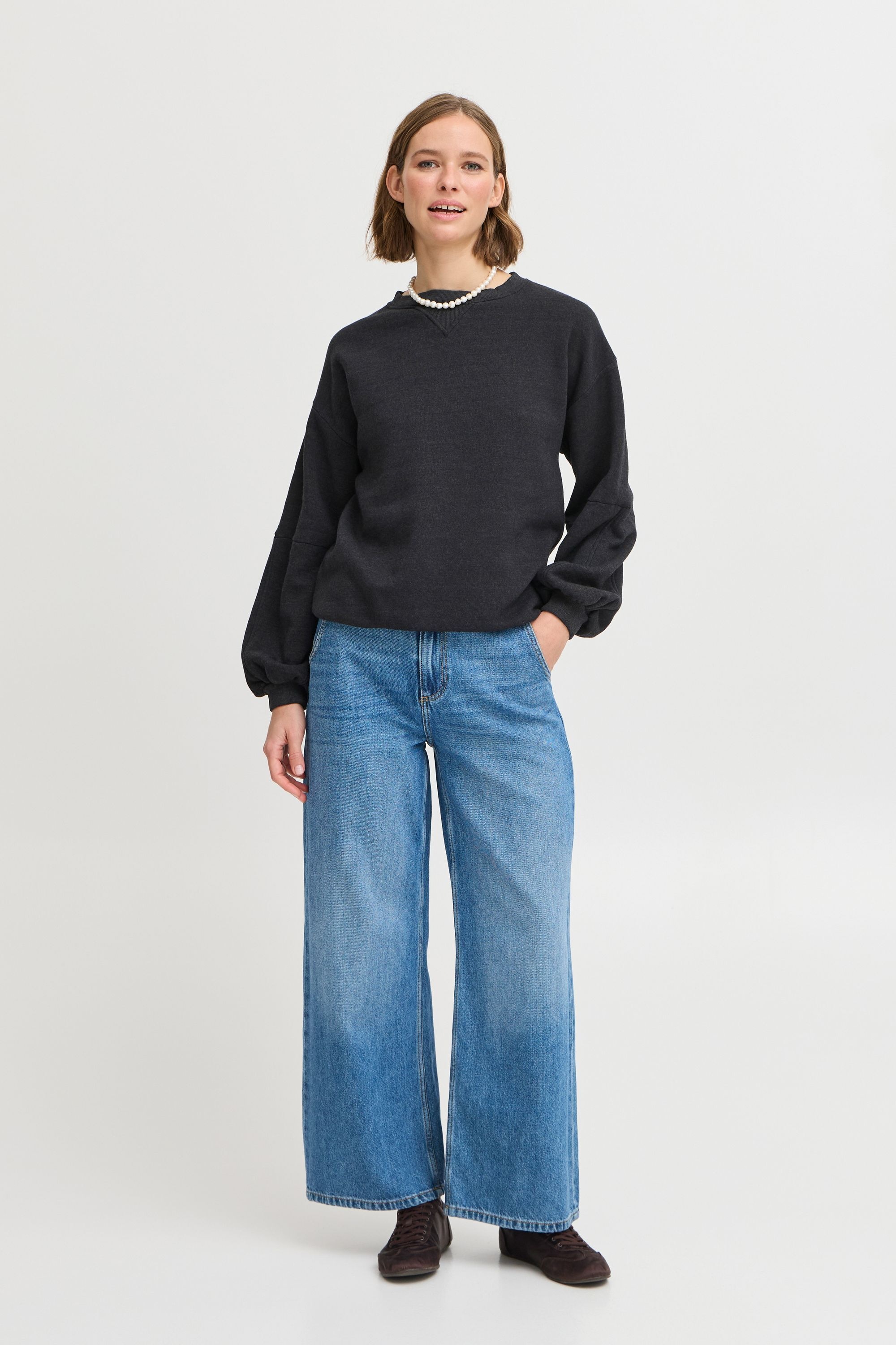 b.young Sweatshirt »Rundhalspullover BYSTANA SWEAT -«