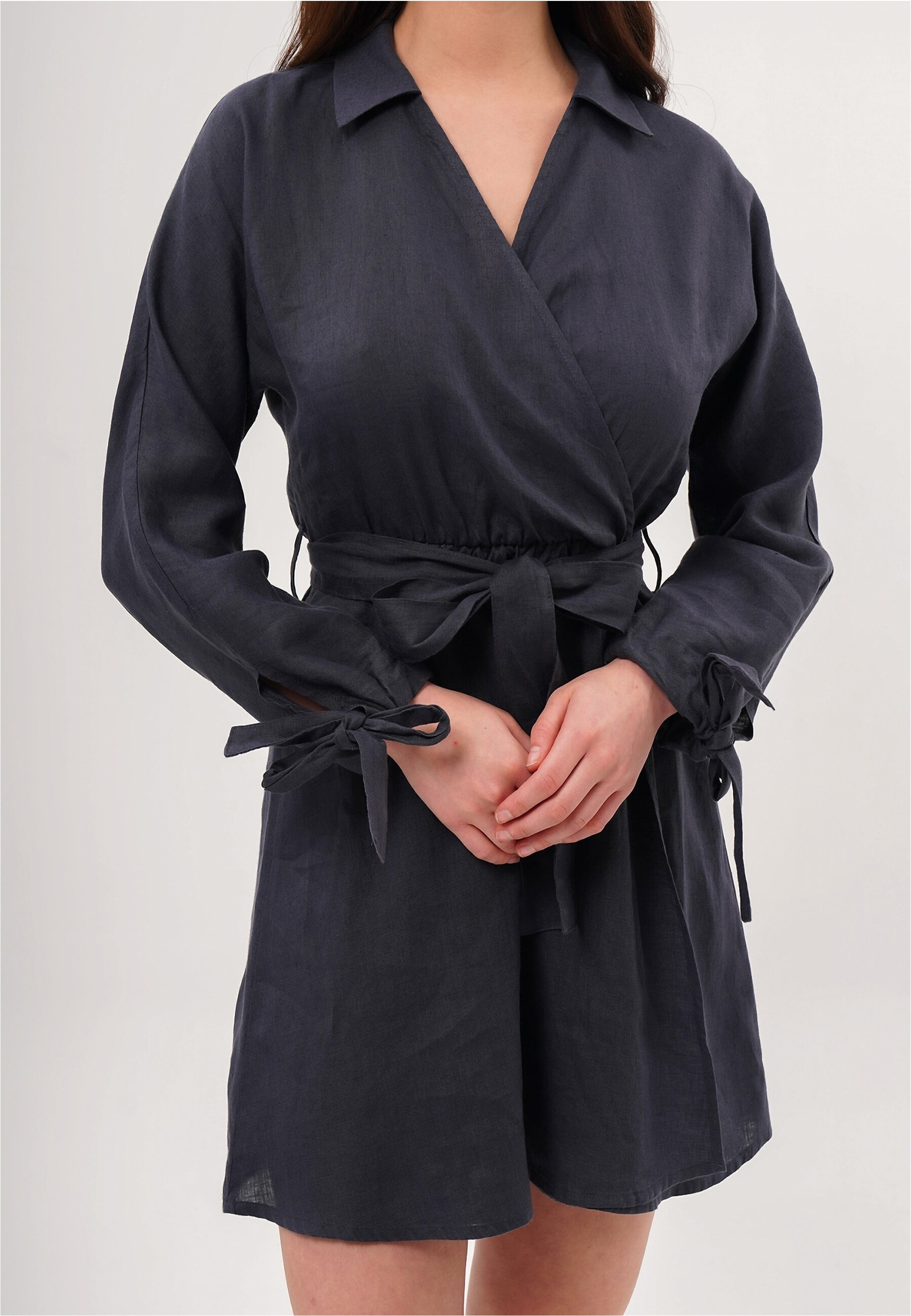 freshlions Jerseykleid »Joana«, in Wickeloptik