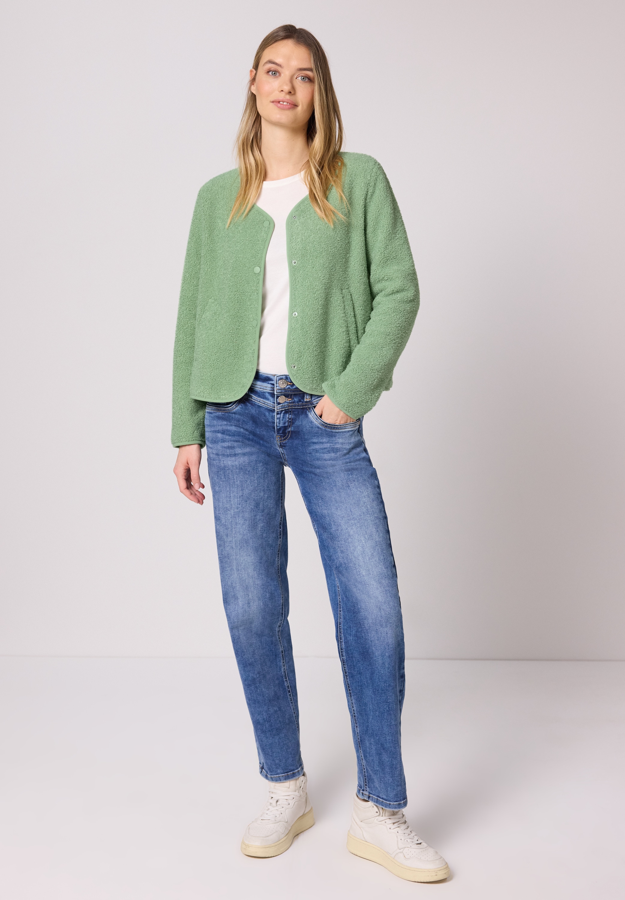 STREET ONE Cardigan mit V-Ausschnitt