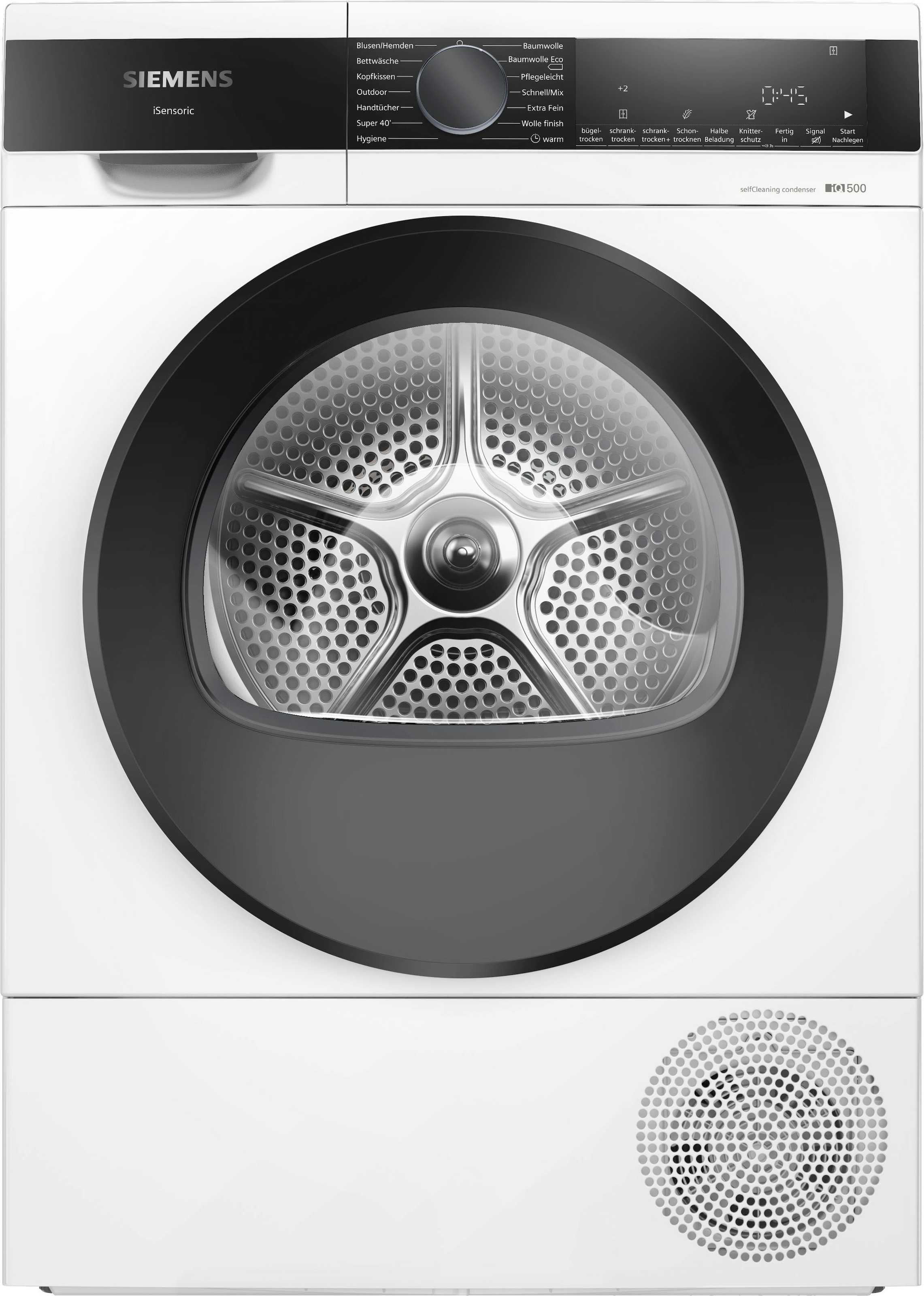 SIEMENS Wärmepumpentrockner "WQ45G2D00" iQ500 Selbstreinigender Kondensator günstig online kaufen