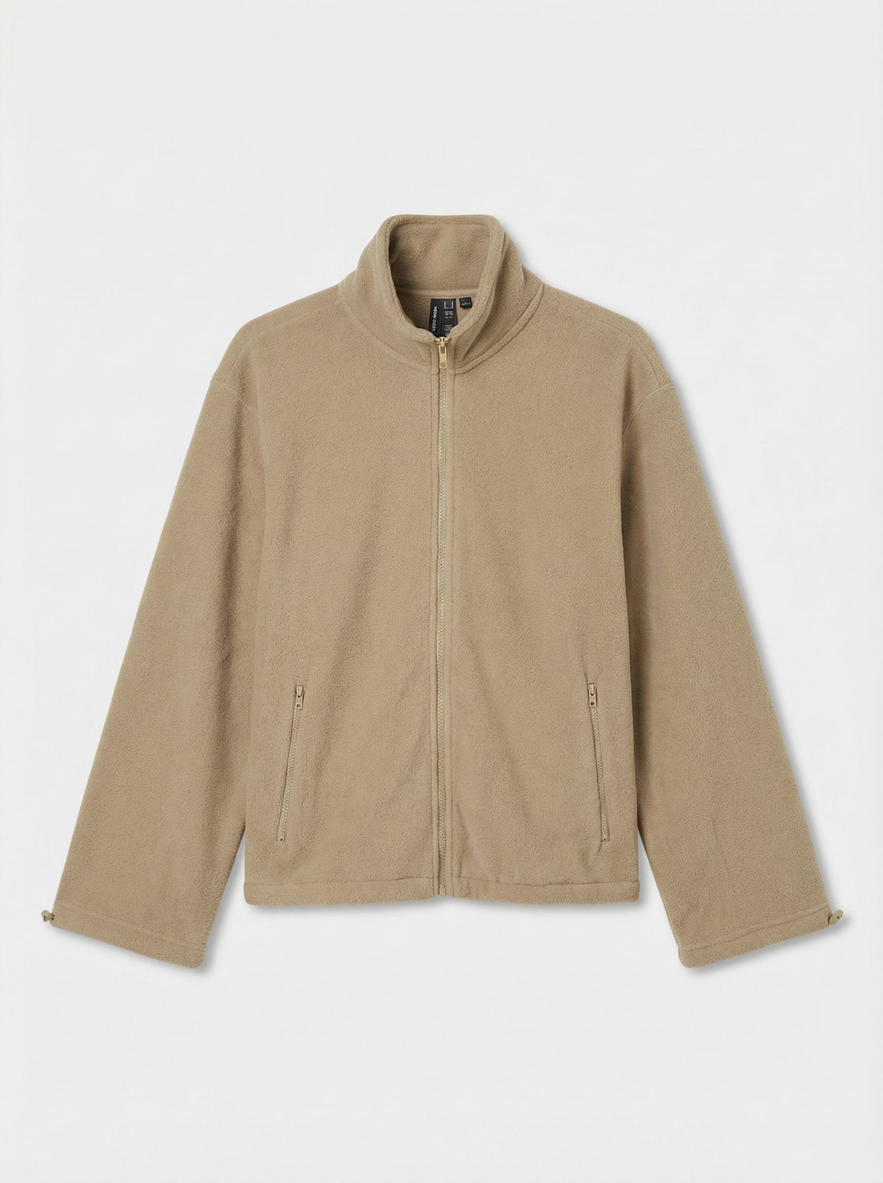 Vero Moda Fleecejacke »VMJANNIE LS FLEECE ZIP JACKET EXP« aus Polyester, normale Passform, mit elastischem Bund, pflegeleicht