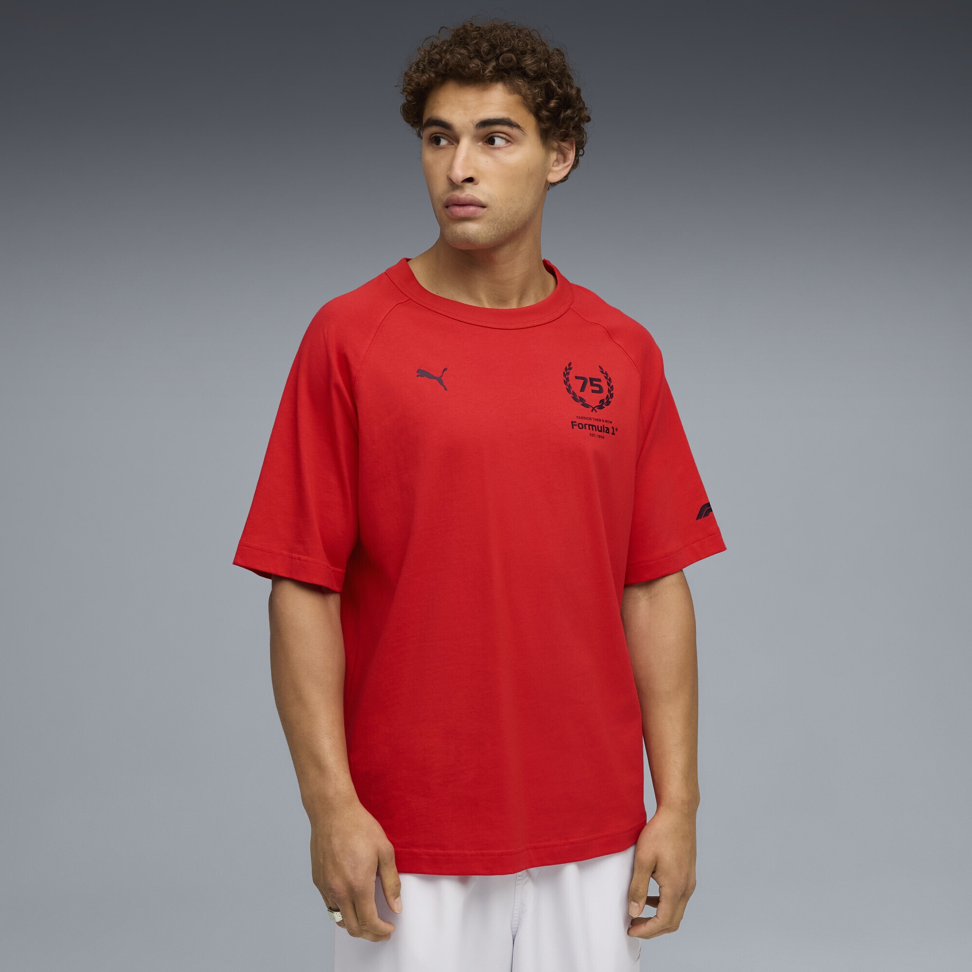 PUMA T-Shirt »F1® 75yrs Relaxed T-Shirt Herren«