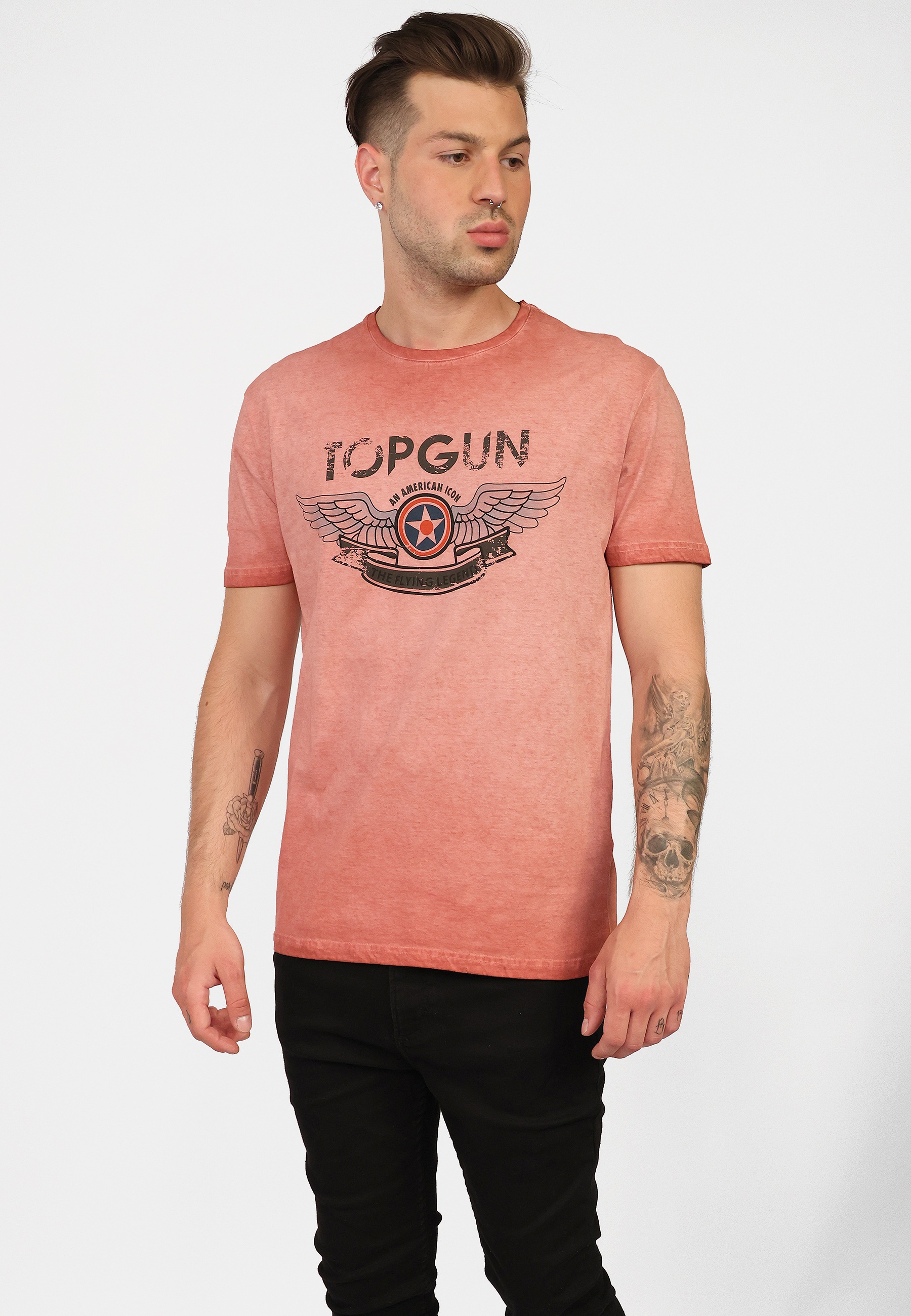 TOP GUN T-Shirt »Construction TG20191039«