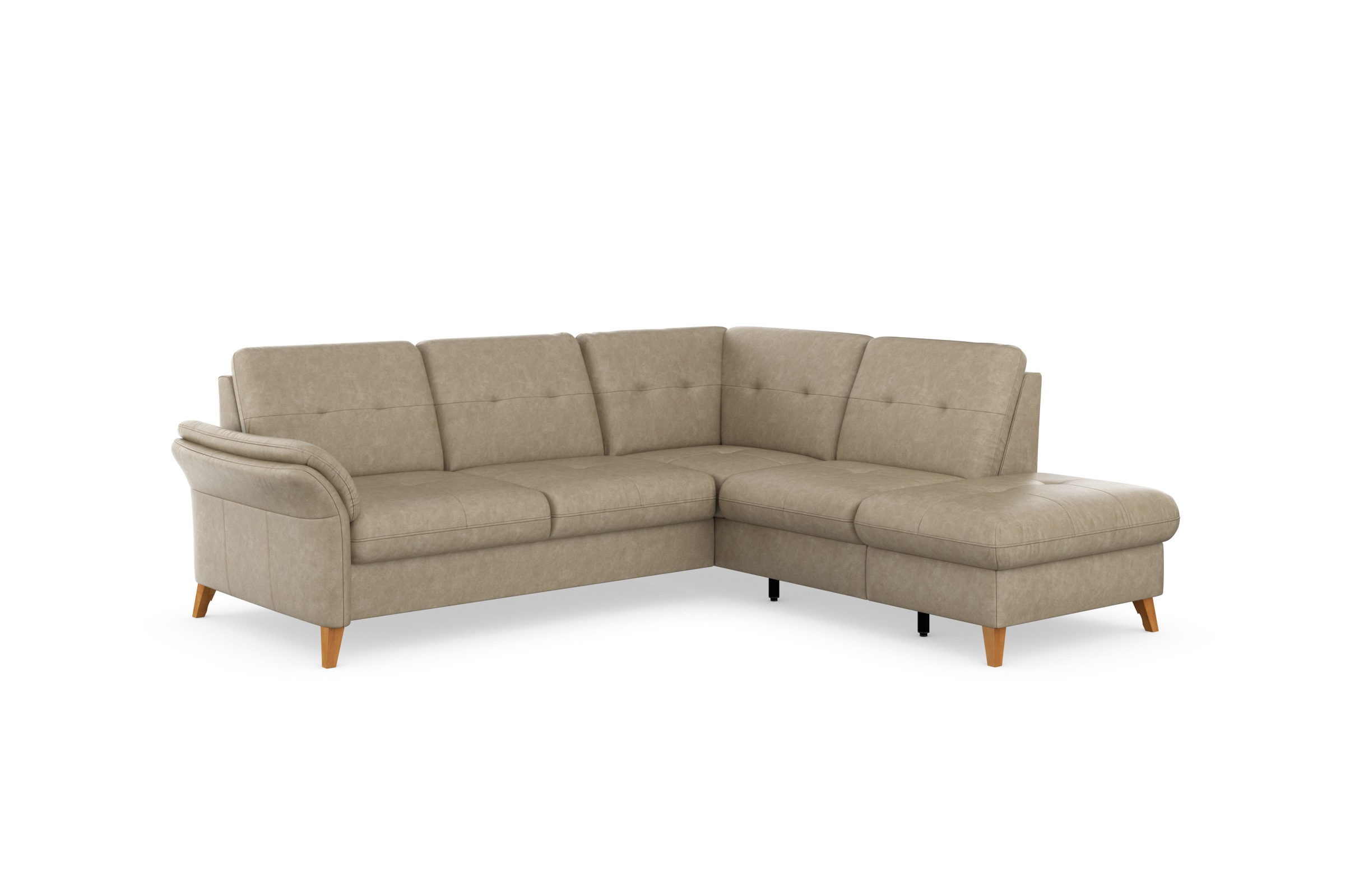 sit&more Ecksofa »Göteborg«, inkl. Sitztiefenverstellung, wahlweise mit Bettfunktion & Bettkasten
