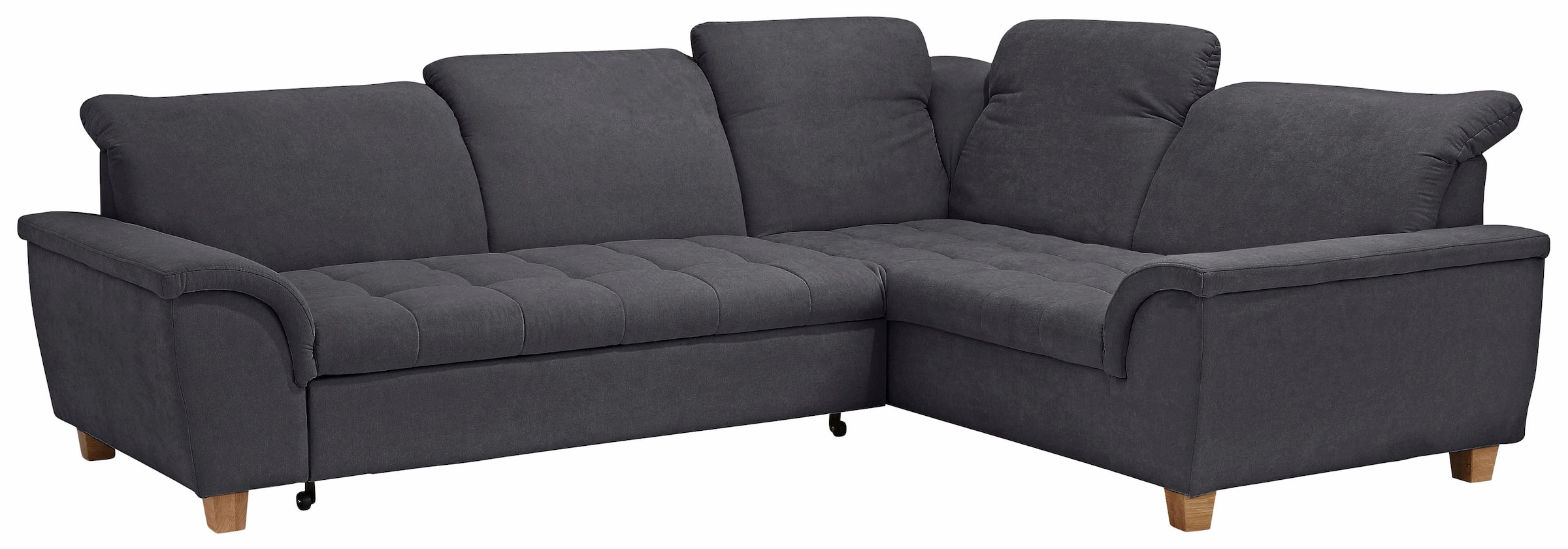 Home affaire Ecksofa »Lyla L-Form«, wahlweise mit Rückenfunktion und Bettfunktion