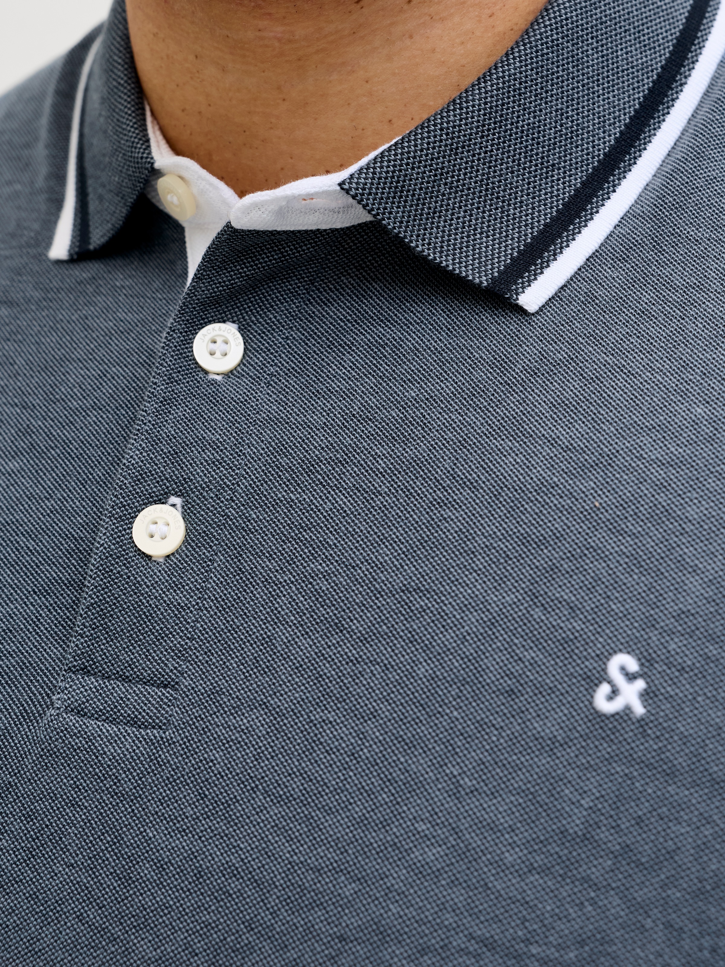 Jack & Jones PlusSize "JJEPAULOS POLO SS NOOS PLS" Baumwolle, regular fit günstig online kaufen