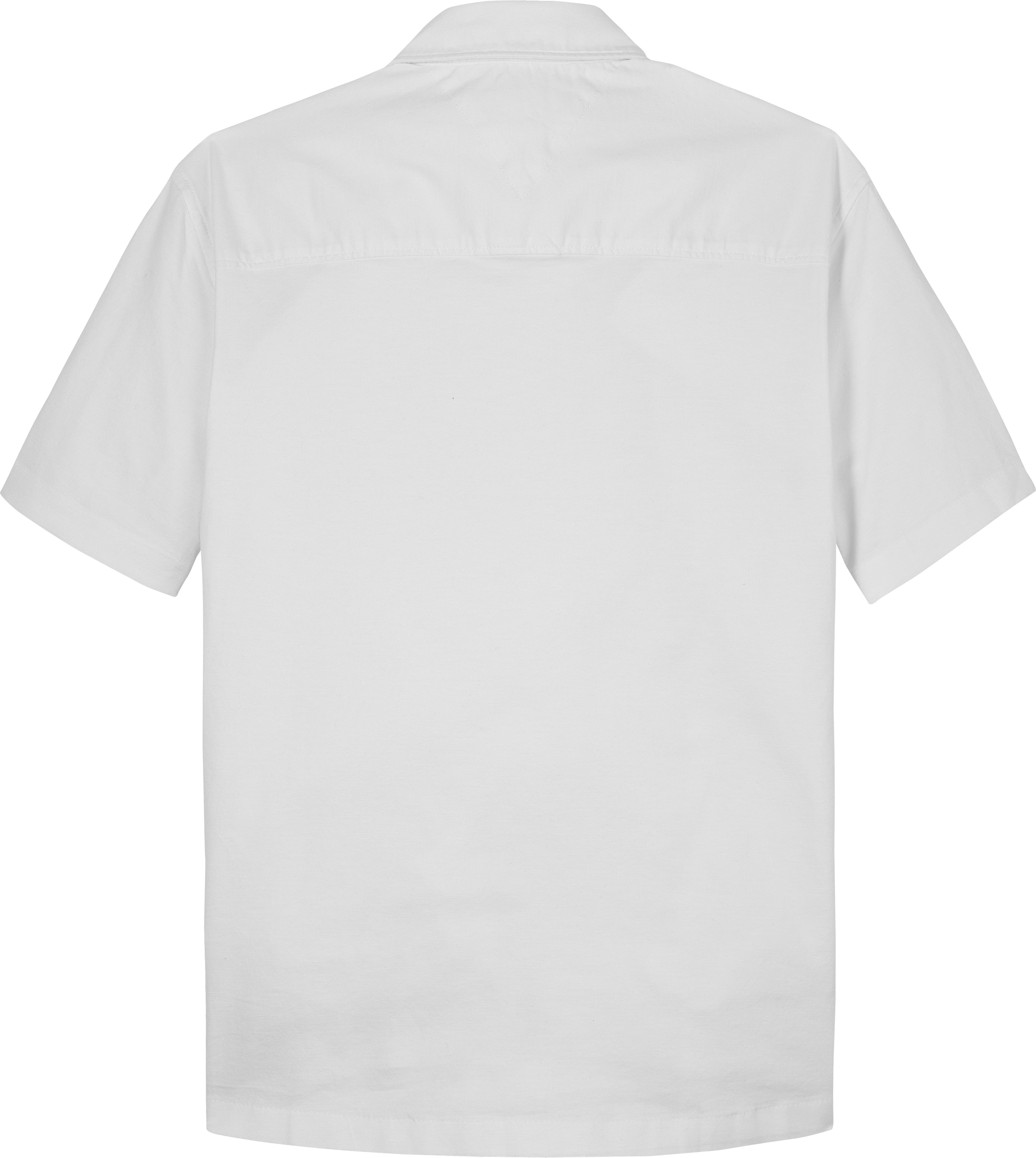 Tommy Hilfiger Kurzarmhemd »STRETCH OXFORD SHIRT SS«, mit Logostickerei